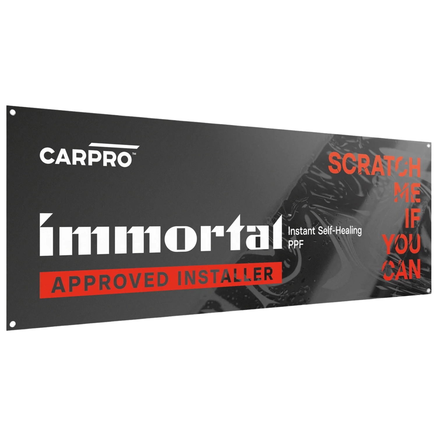 CARPRO Roll-up Banner 180x60 cm indoor display for detailing studios and reconditioning workshops