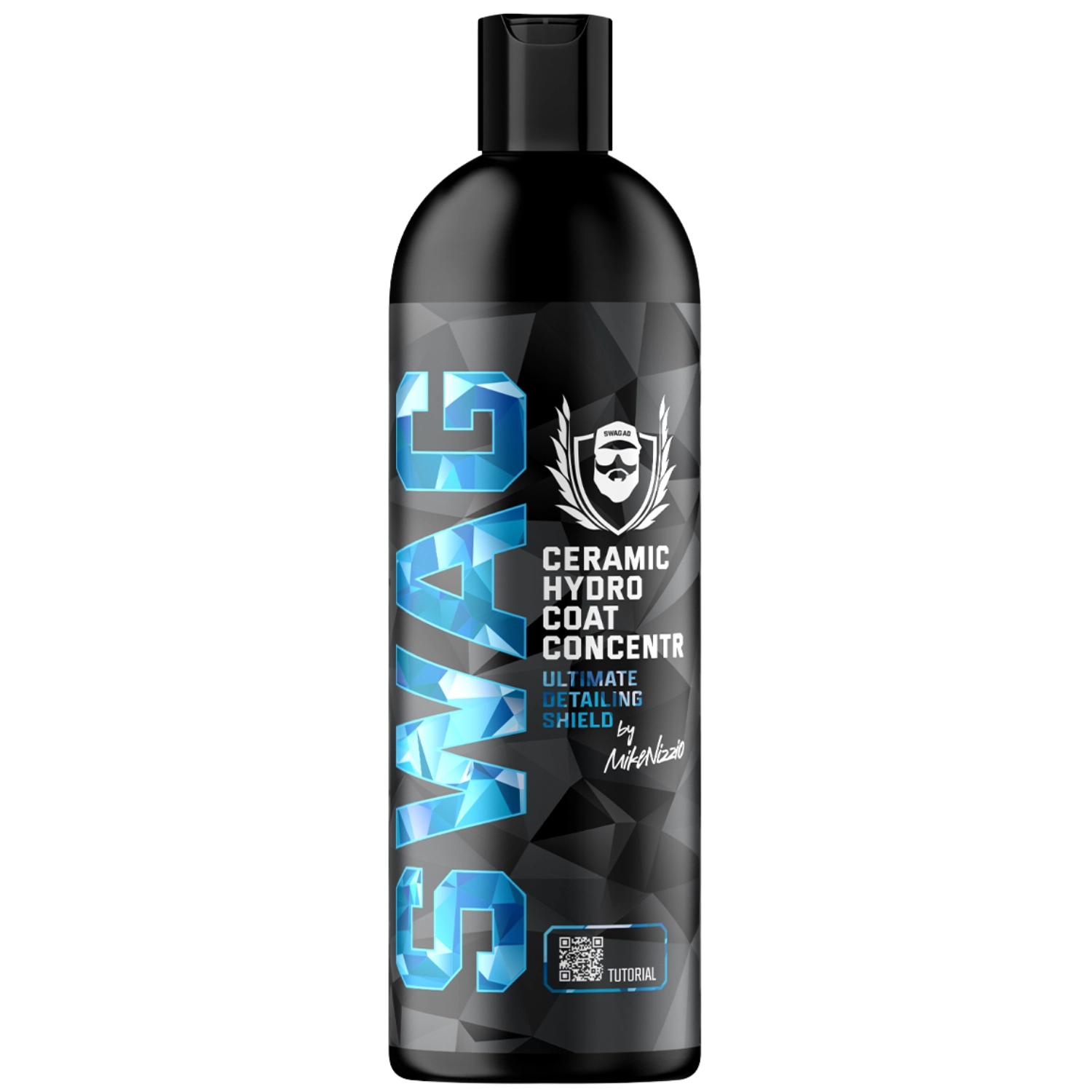 SWAG Ceramic Coating Concentrate 500ml bottle with hydrophobic ceramic coating for paint protection