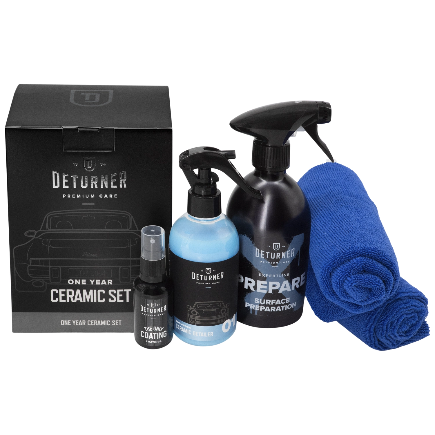 Deturner Ceramic Coating Kit 30ml ceramic paint protection coating for vehicles