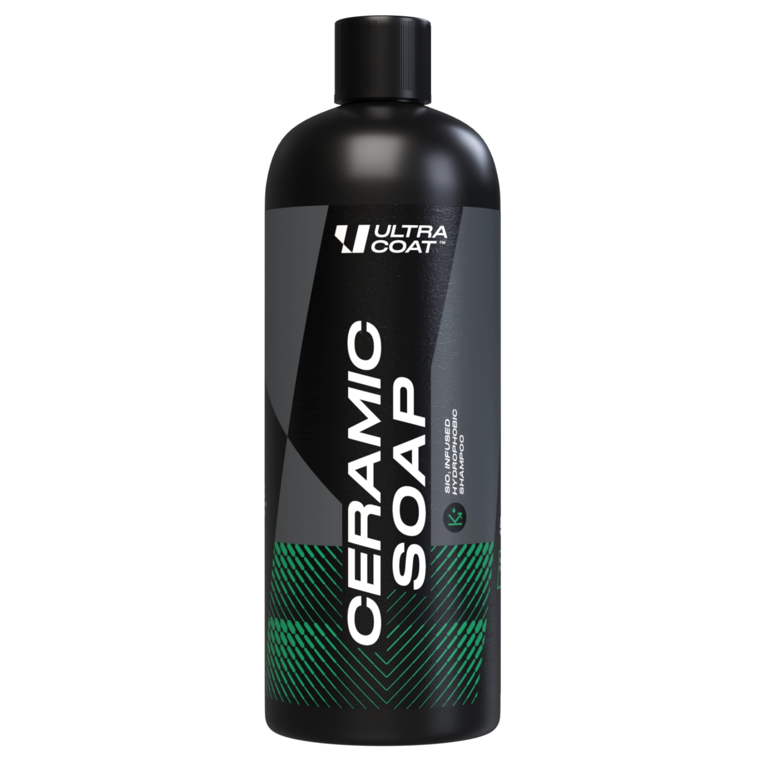Ultracoat Ceramic Car Shampoo 500ml bottle for car washing with strong water beading and ceramic polymers