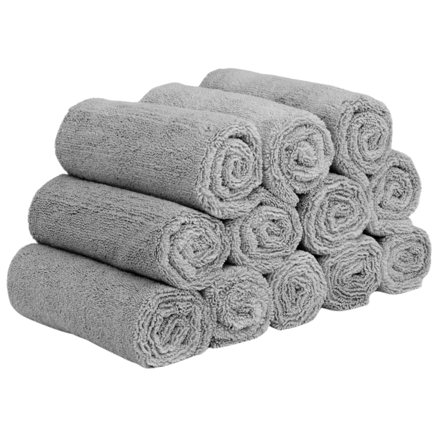 Cleantle edgeless microfibre cloth 350gsm 40x40cm 12-pack for detailing and wiping