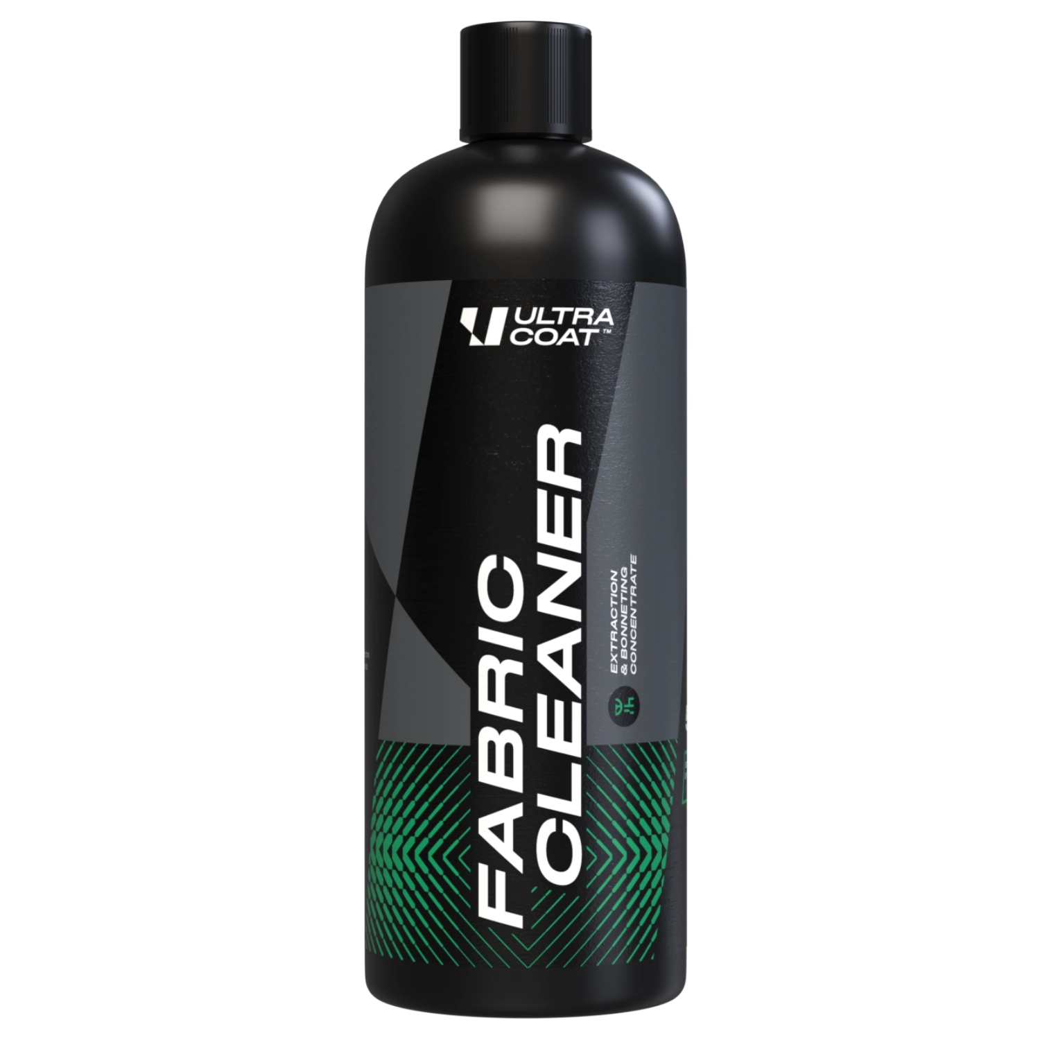 Ultracoat Fabric Cleaner 500ml bottle with fruity scent for cleaning car upholstery and carpets