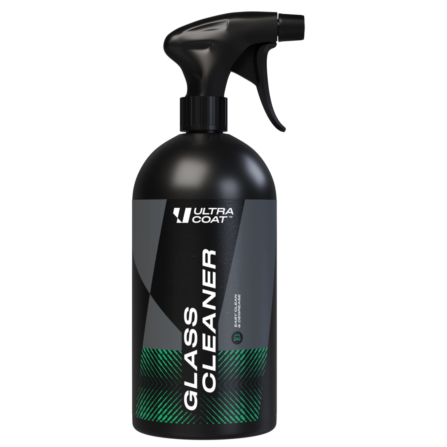 Ultracoat Glass Cleaner 1L bottle for powerful degreasing of car glass and windscreens