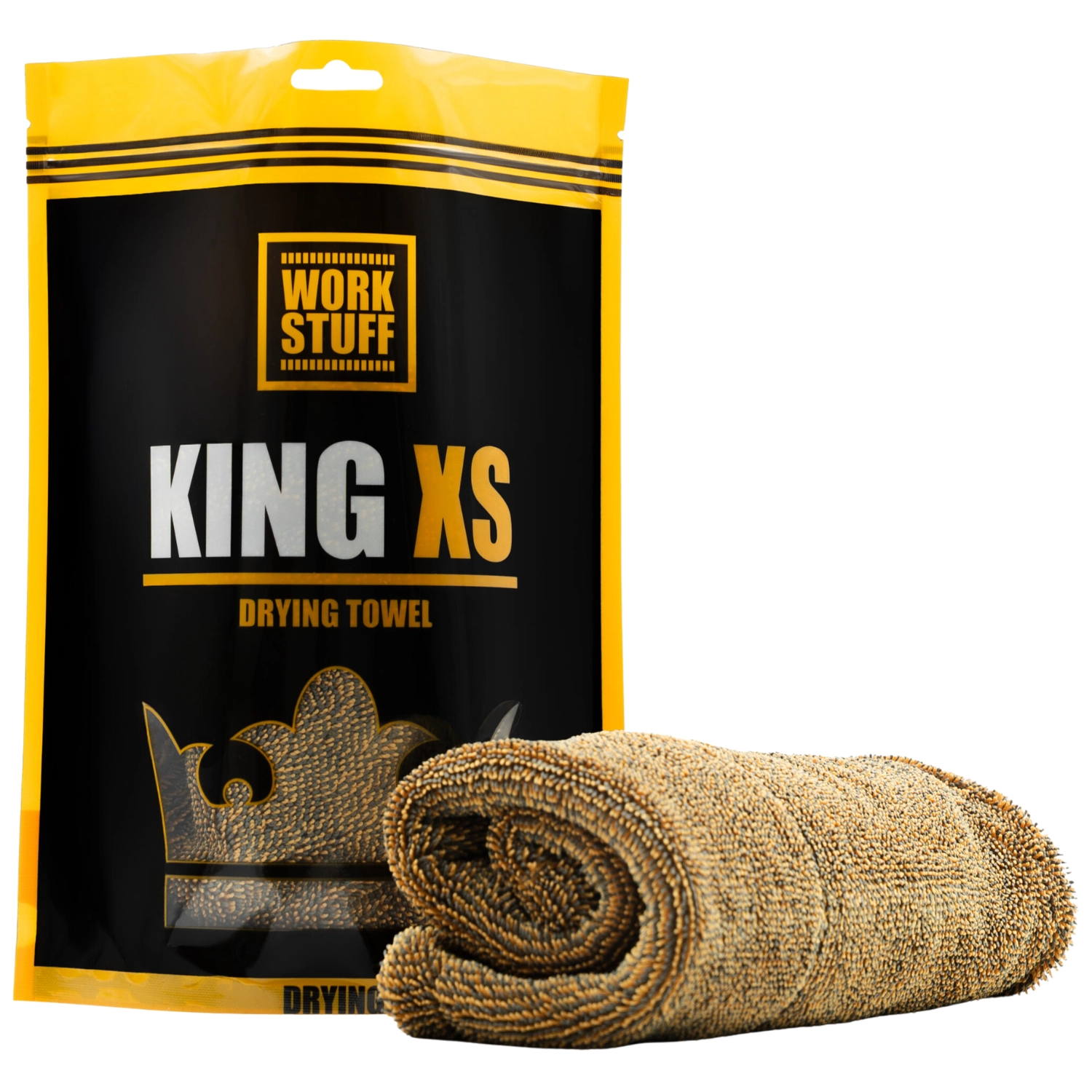 WORK STUFF King XS Drying Towel in Korean Microfibre, 55 × 50 cm, 1100 GSM