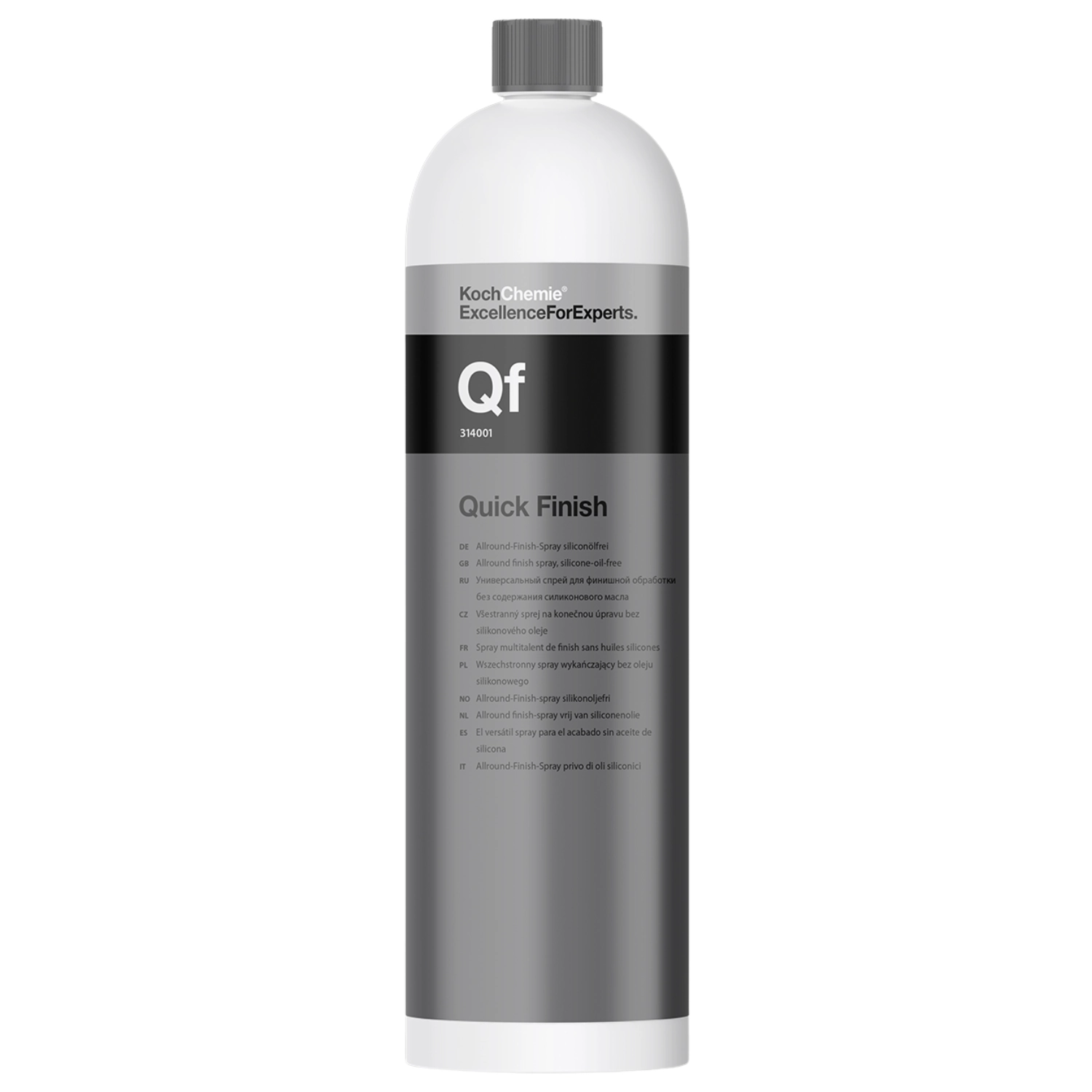 Koch Chemie Quick Finish 1L universal care Quick Detailer for vehicle paint and lacquered surfaces