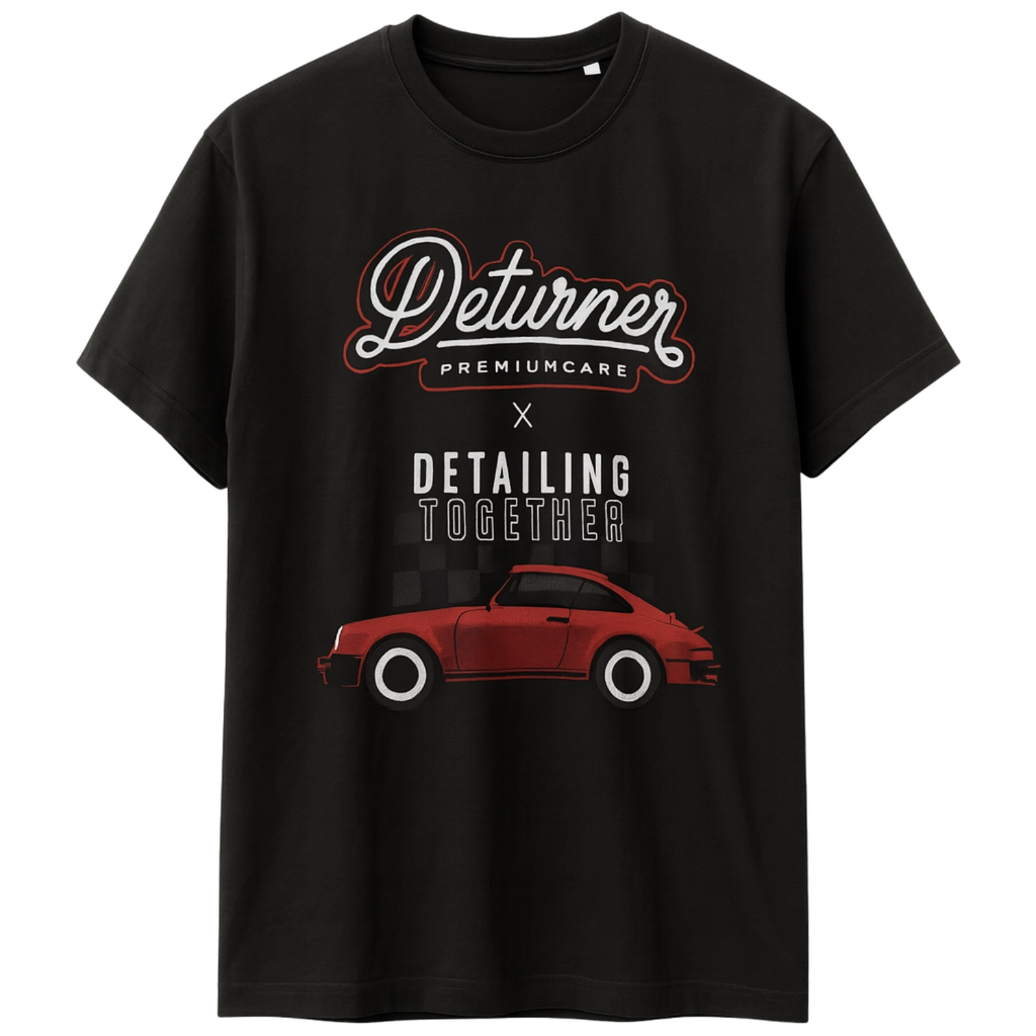 Deturner Detailing Together T-Shirt in black, size S, cotton with classic relaxed fit