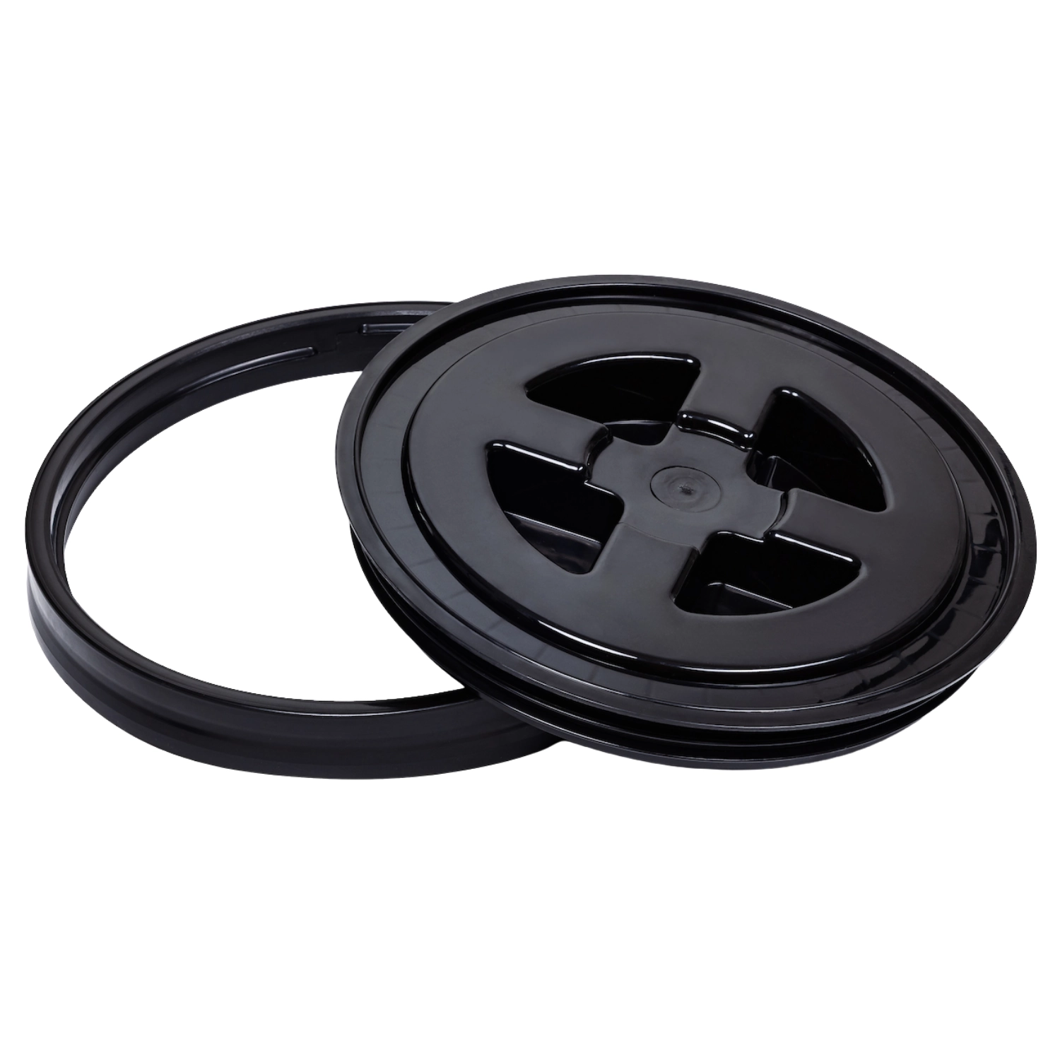 Wash bucket lid with double seal from FX PROTECT for spill-free car washing and detailing