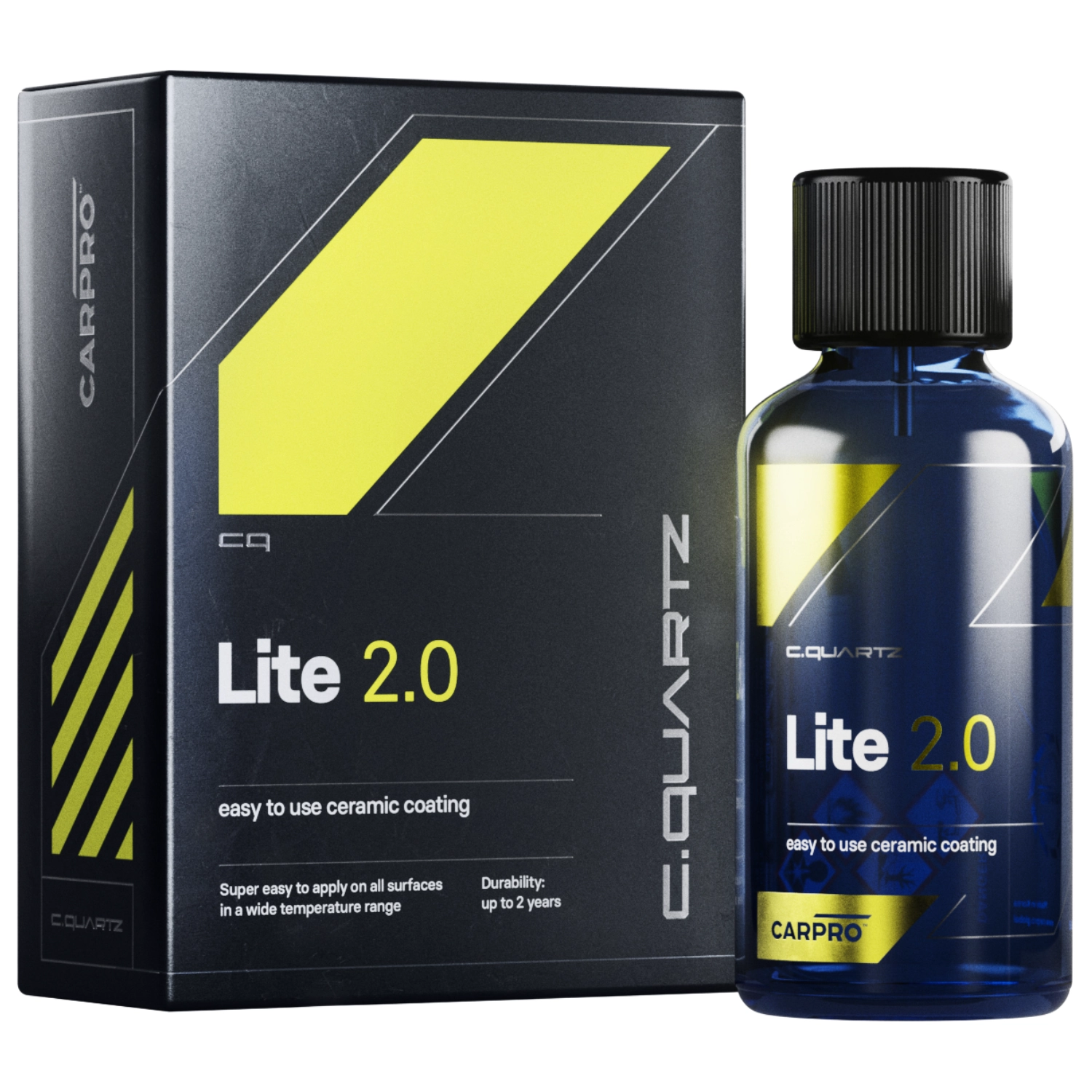 CARPRO Ceramic Coating Lite 2.0 100ml SiO₂-based ceramic coating for paint protection and hydrophobic finish