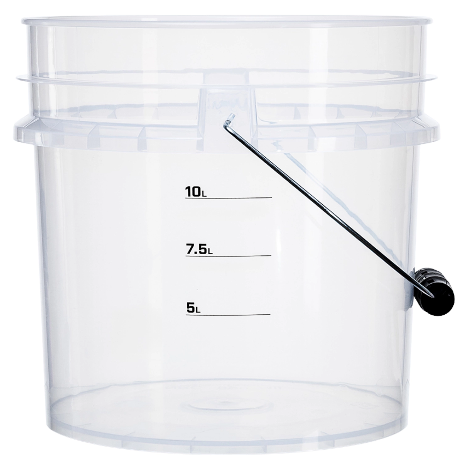 FX PROTECT Wash Bucket MINI transparent 16 litre with ergonomic design for professional car detailing