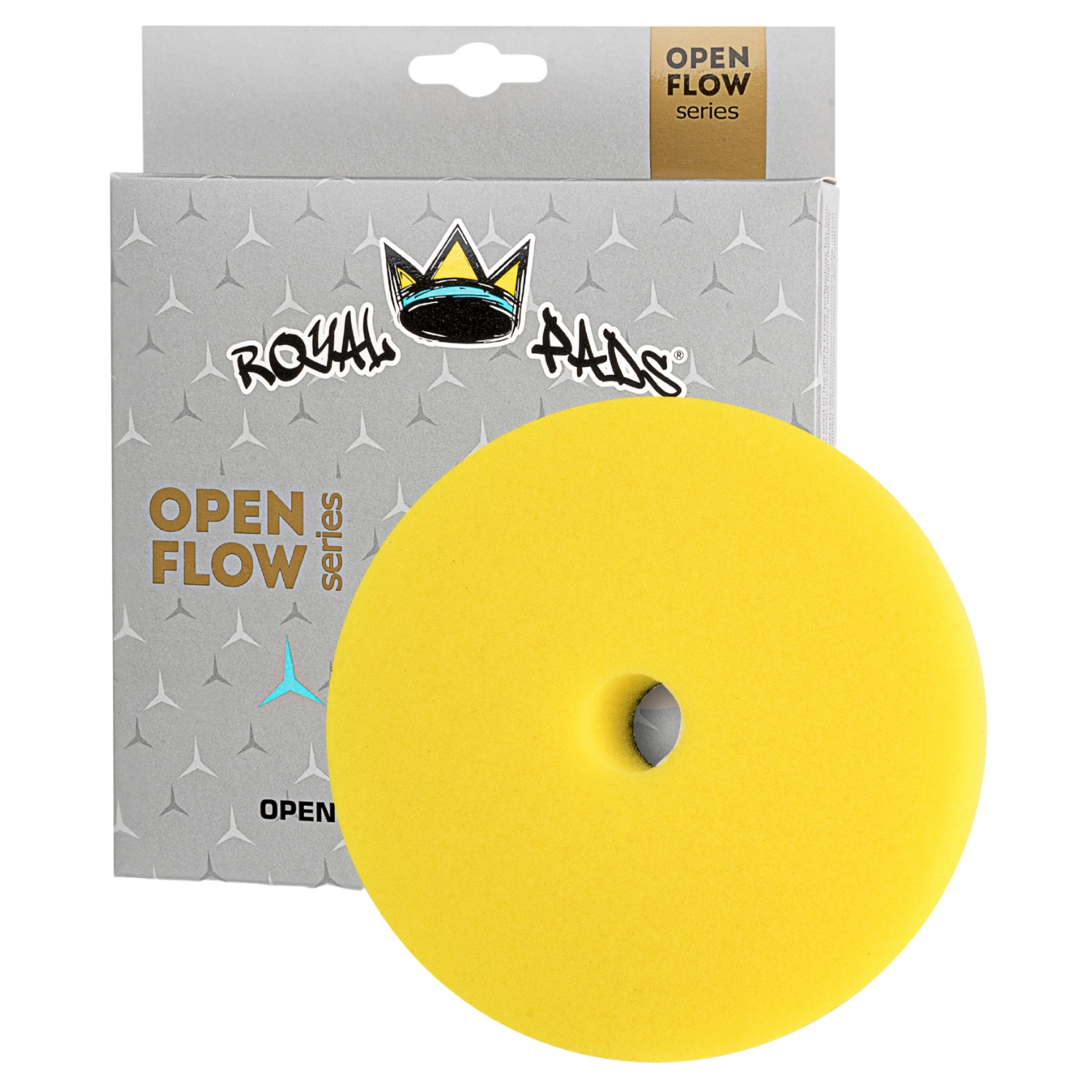 Royal Pads Medium Polishing Pad 150 mm open cell structure for professional paint polishing