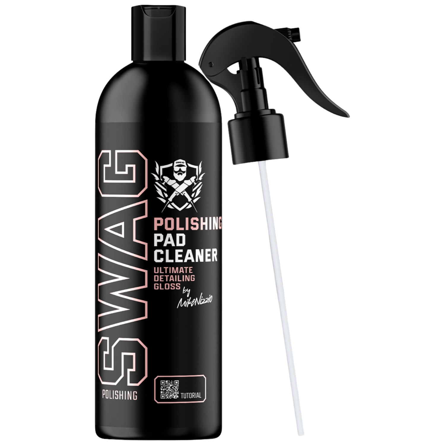 SWAG Polishing Pad Cleaner 500ml spray bottle for professional cleaning of polishing pads