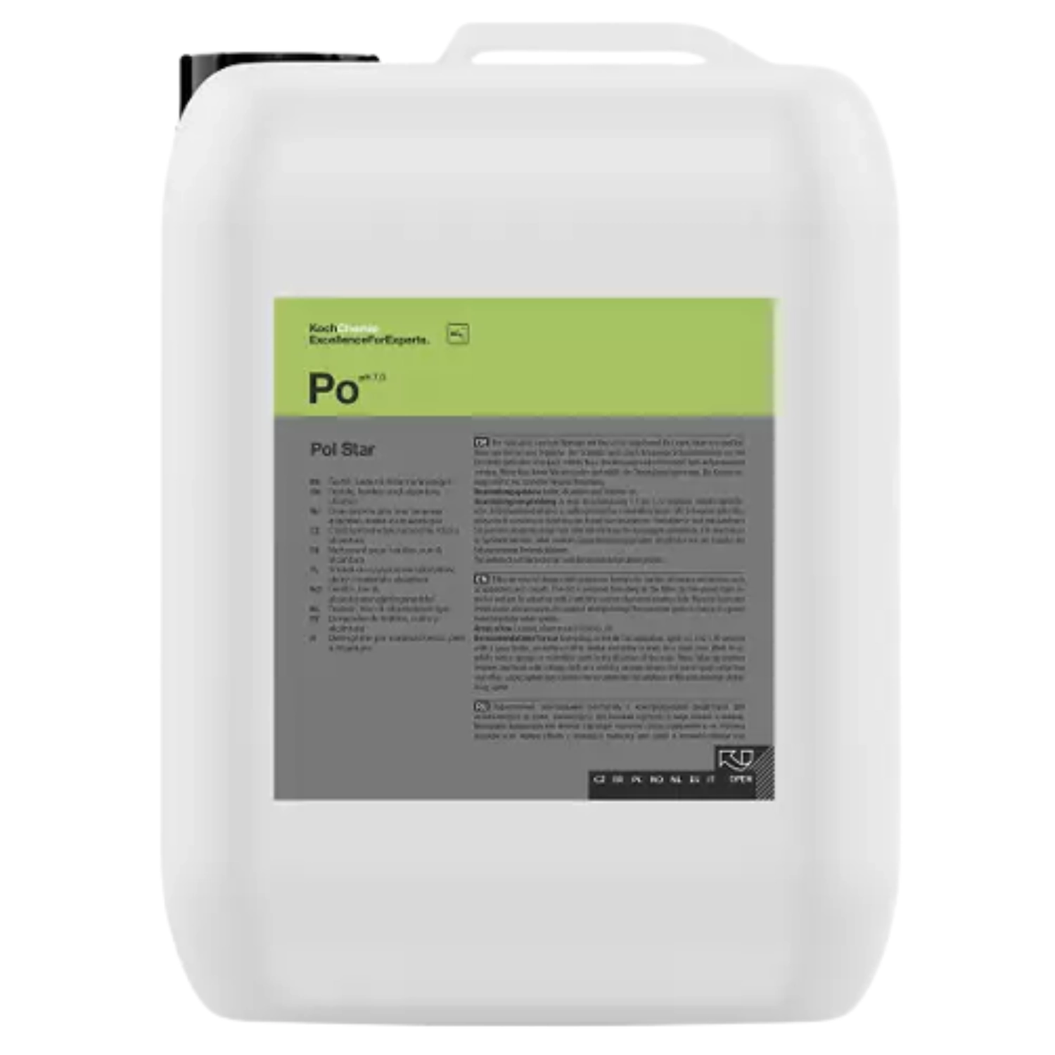 Koch Chemie Pol Star 5L foam-based cleaner for textile, alcantara and leather car upholstery