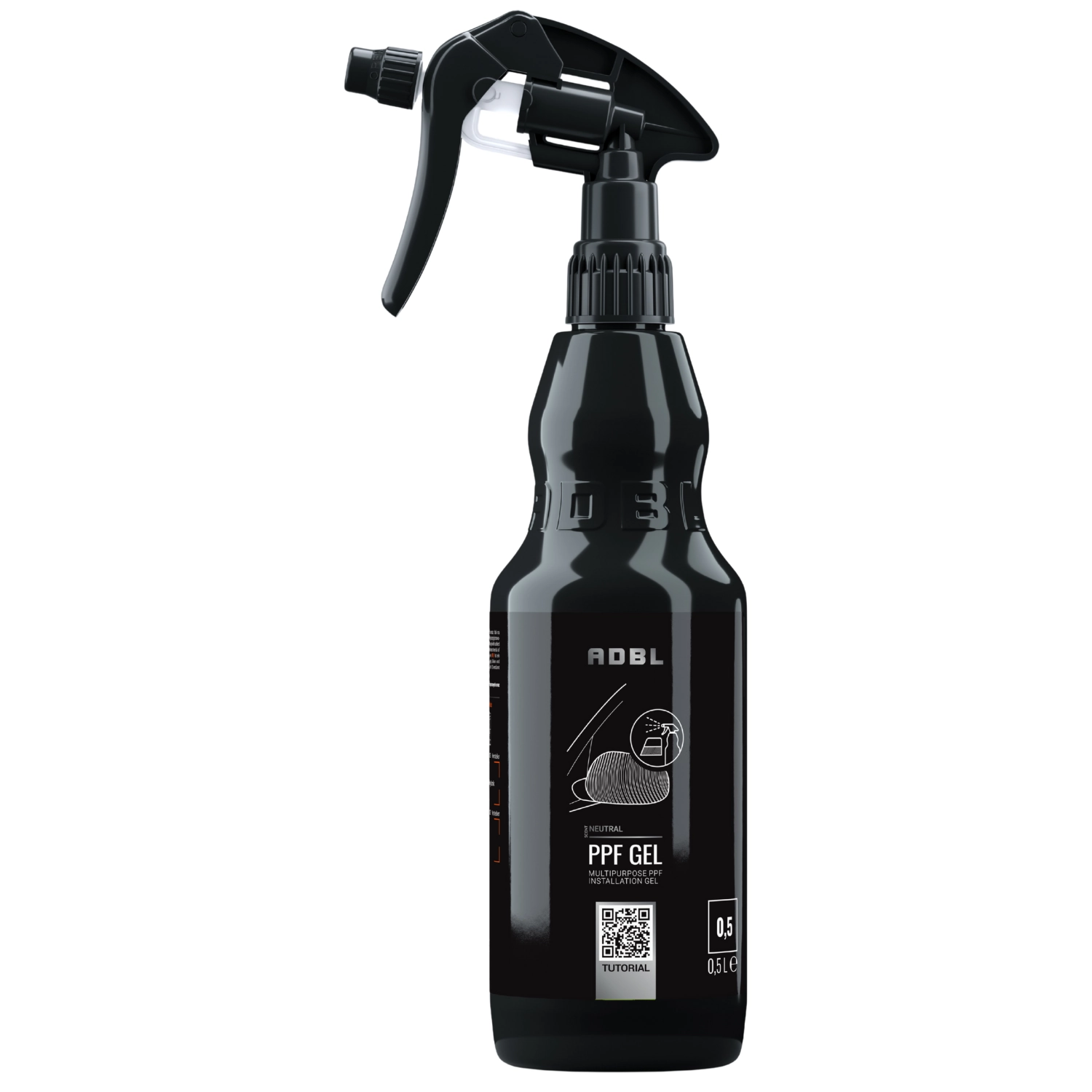 ADBL PPF Installation Gel 500ml bottle for applying paint protection film to vehicles