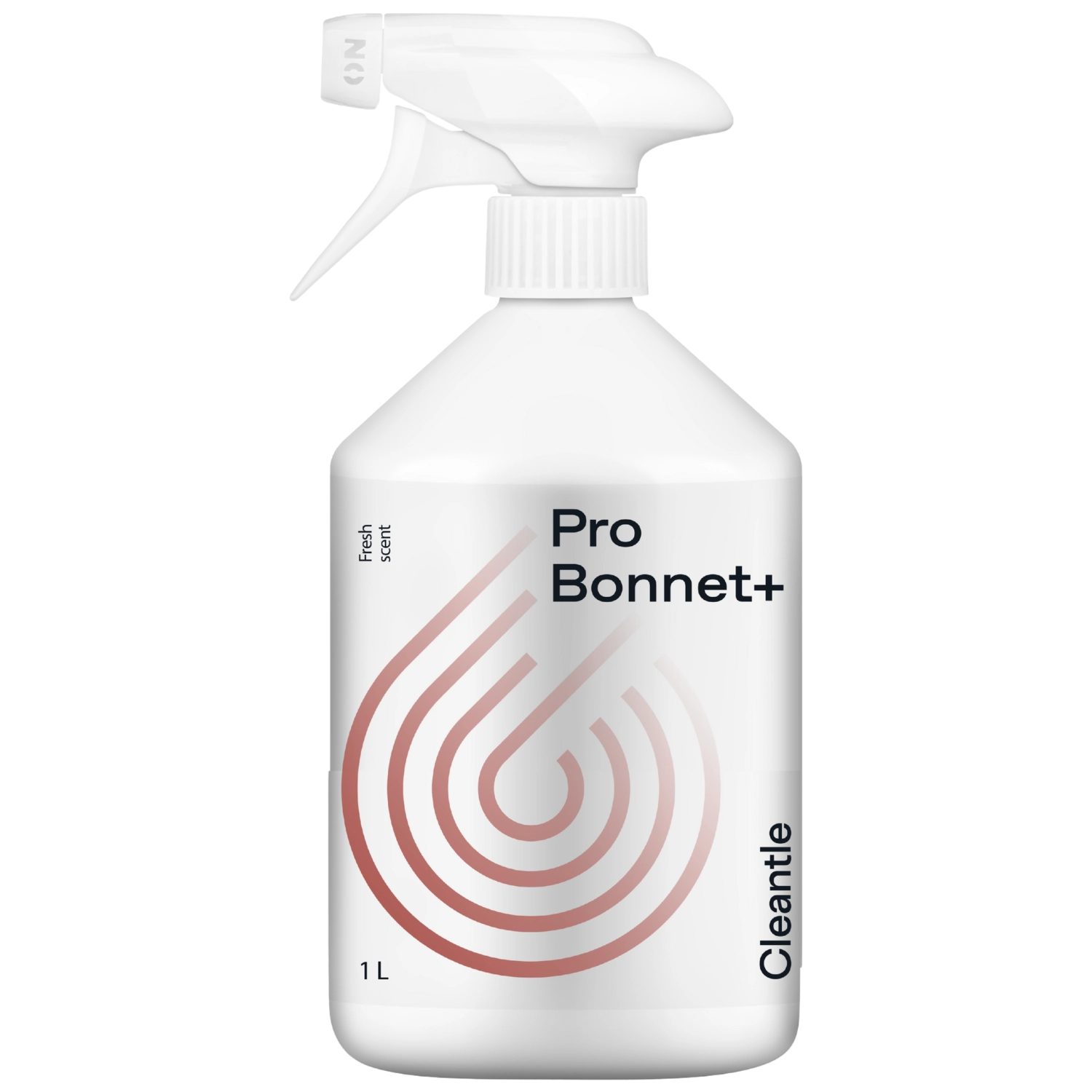 Cleantle Pro Bonnet+ fabric cleaner 1L bottle with probiotics for vehicle interior and alcantara
