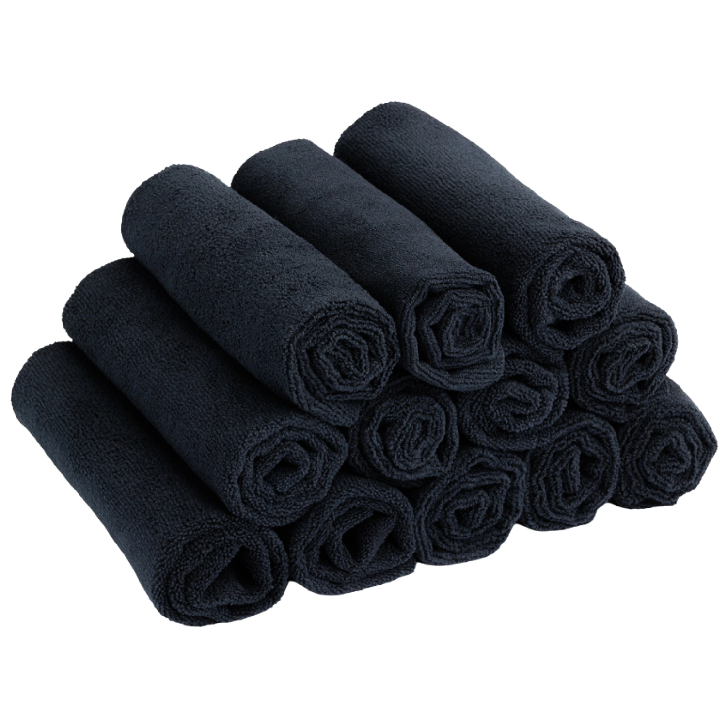 Cleantle Microfibre Shorty 12-pack short pile microfibre cloth 350gsm 40x40cm for detailing