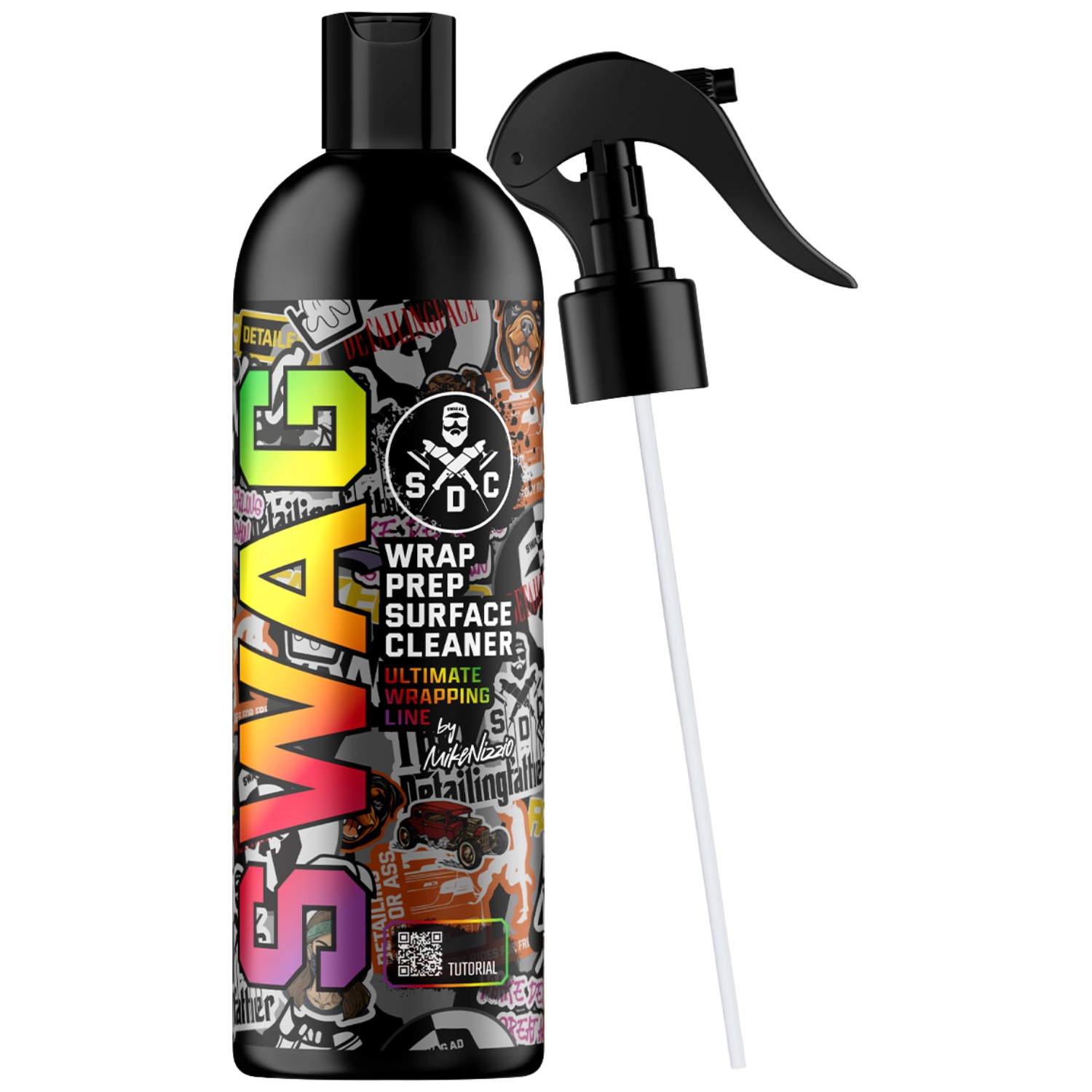 SWAG Wrap Prep Surface Cleaning 500ml spray bottle degreaser for wrap film and Ceramic Coating preparation
