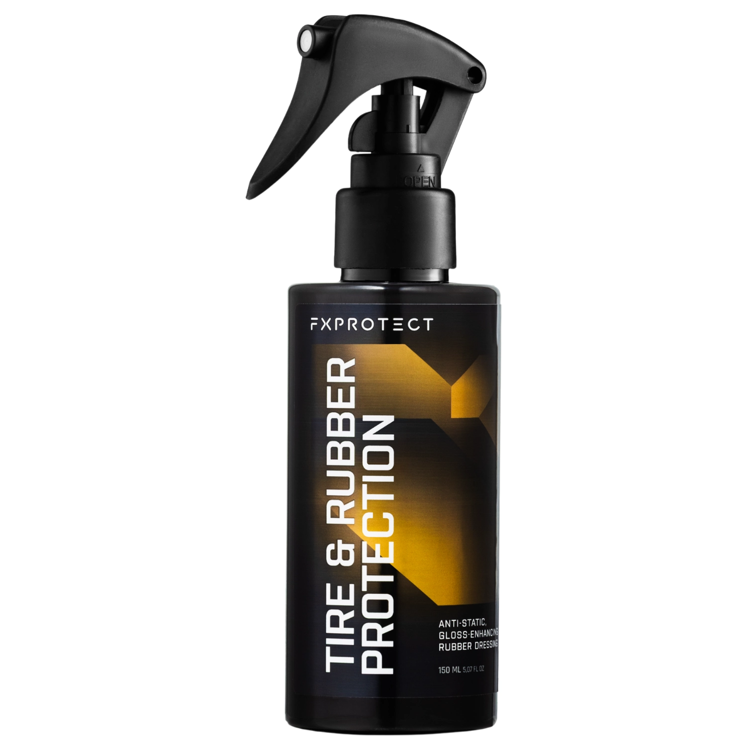 FX PROTECT Tyre Dressing Satin Finish 150ml bottle for professional rubber and tyre protection