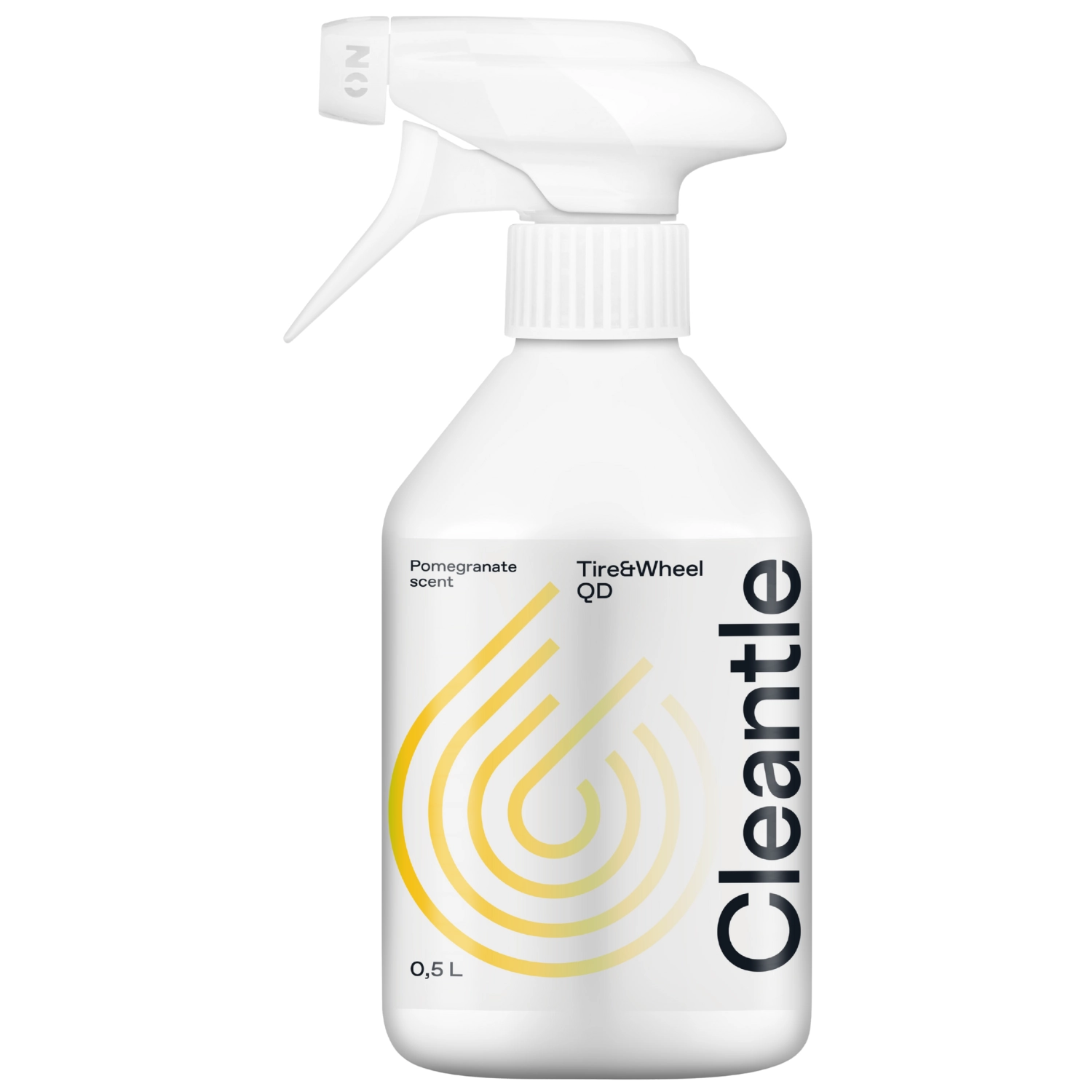 Cleantle Tyre and Wheel Quick Detailer spray bottle 500ml with polymer protection