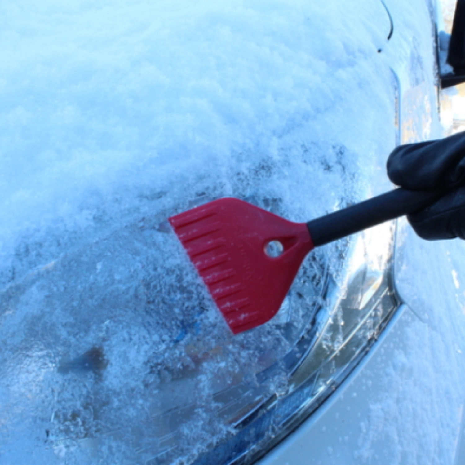 Vikan Snow Brush with Ice Scraper 490 mm stainless steel for snow and ice removal