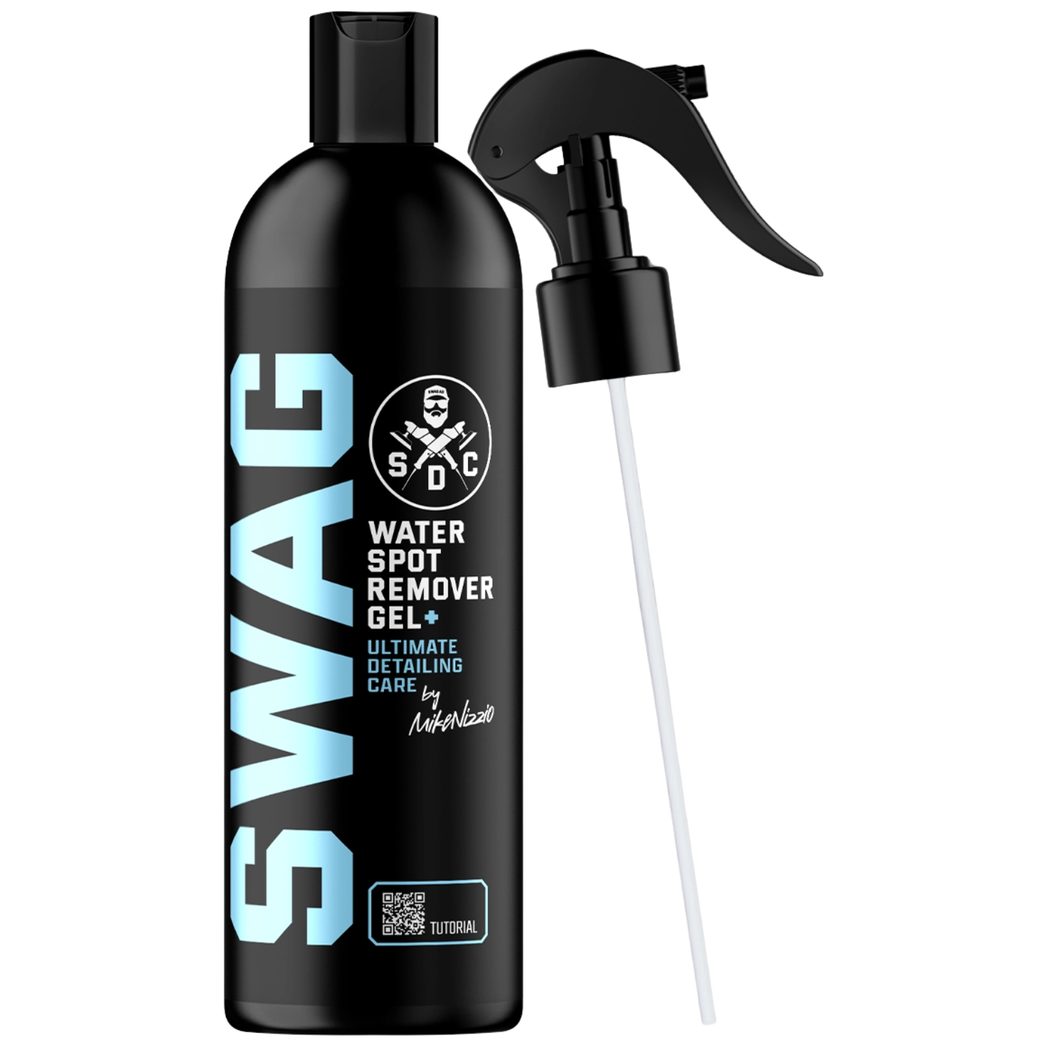 SWAG Water Spot Remover Gel+ 500ml bottle for removing mineral deposits from car paint and glass