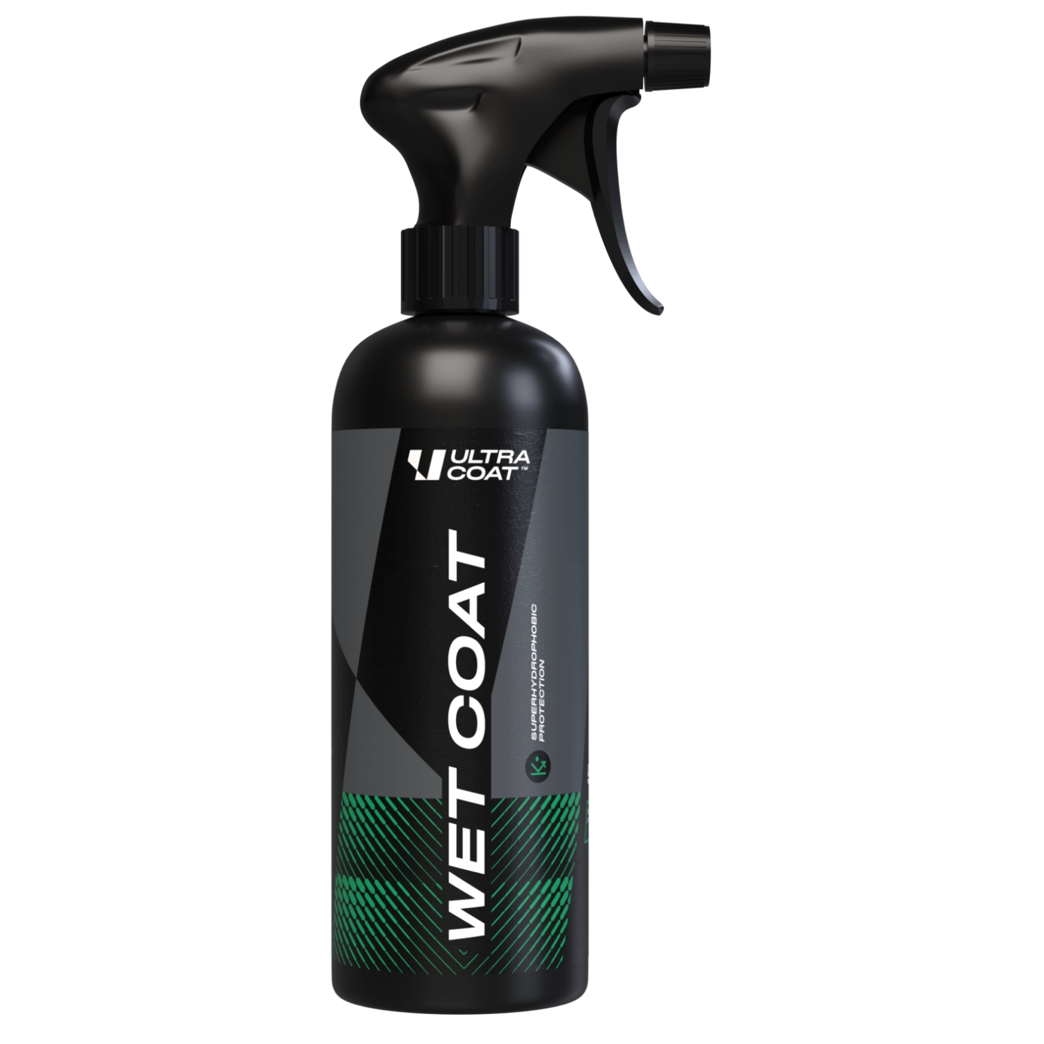 Ultracoat Wet Coat SiO2 500ml spray bottle for hydrophobic water-repellent paint protection