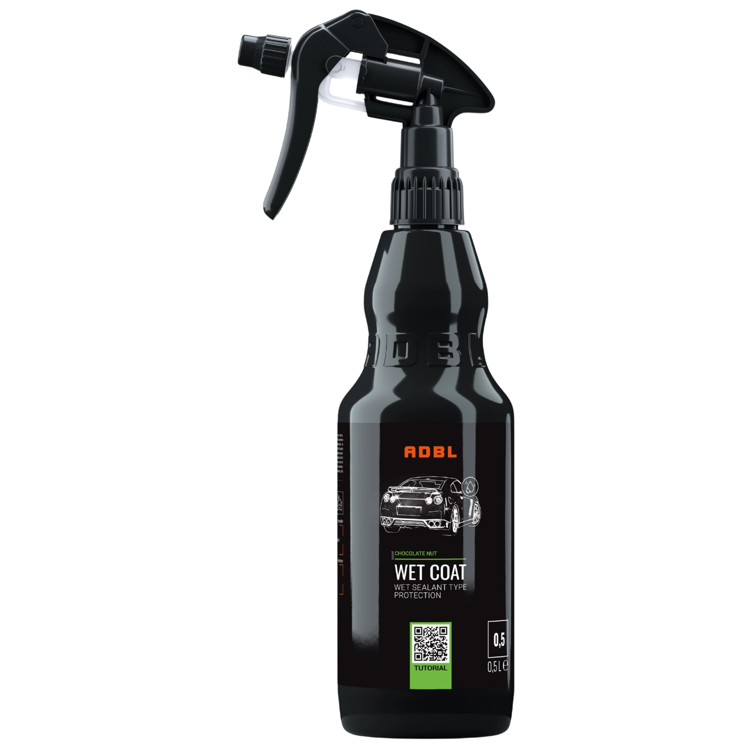 ADBL Wet Coat hydrophobic paint protection spray 500ml for car bodywork and glass