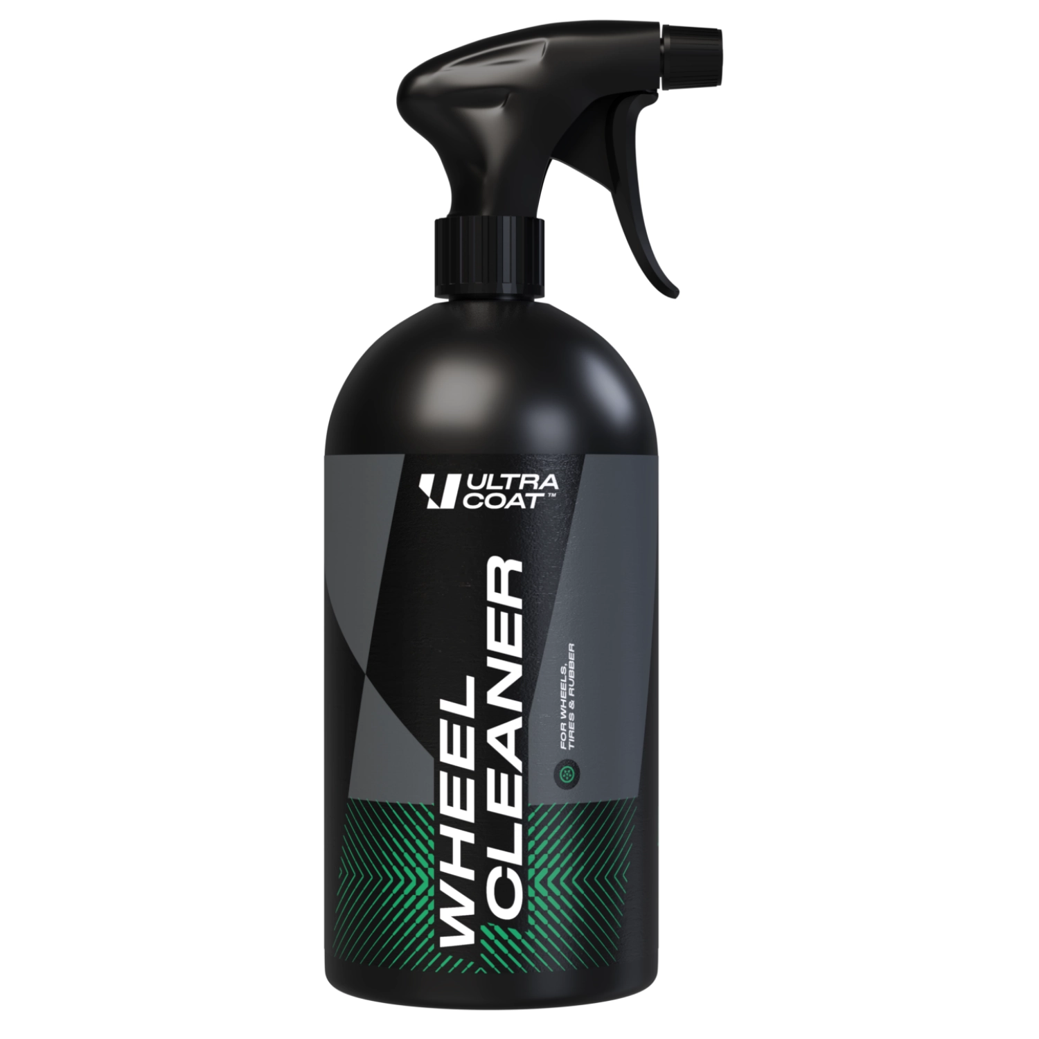 Ultracoat Wheel Cleaner Foam 1L bottle with lemon scent for professional wheel and rim cleaning