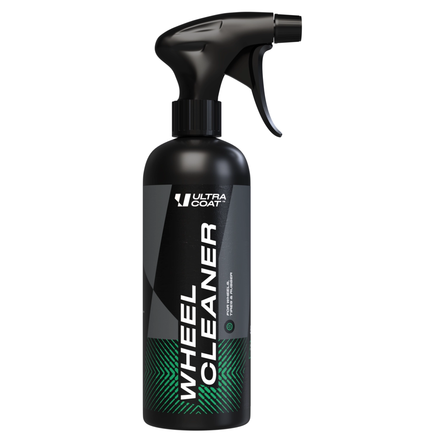 Ultracoat Wheel Cleaner 500ml foaming lemon-scented cleaning product for wheels and tyres