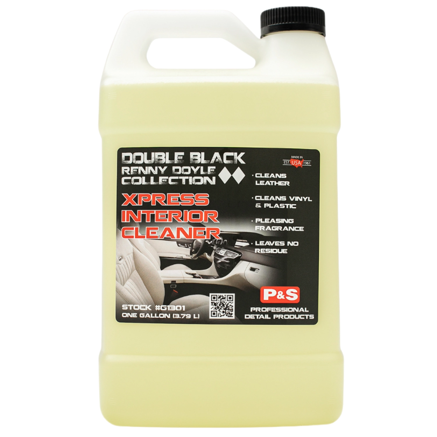 P&S Interior Cleaner 3.8L jug for cleaning leather, vinyl and plastic vehicle interiors