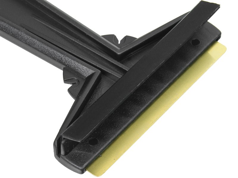 Murska Brass Ice Scraper with robust brass blade for removing ice and frost from vehicle glass