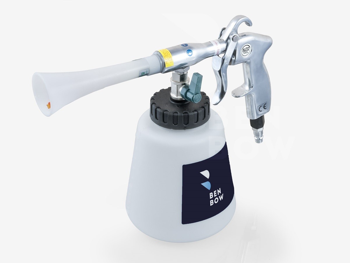 BenBow Compressed Air Blow Gun 270L/min with plastic hose for vehicle and engine cleaning