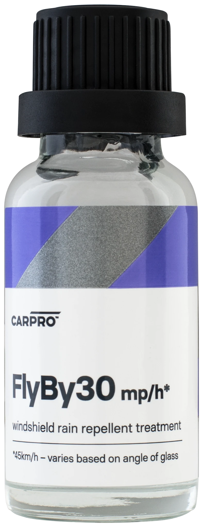 CarPro FlyBy30 Glass Coating -  bardzo trwała niewidzialna wycieraczka na szyby 50ml