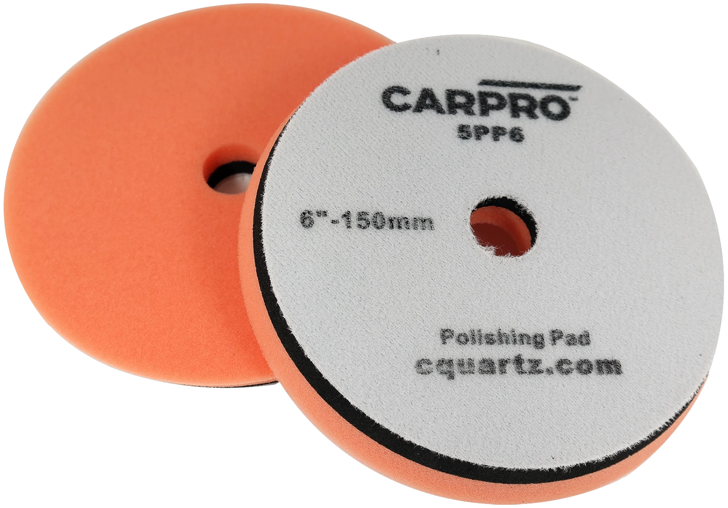 CarPro Orange Polish Pad - gąbka polerska średniej twardości 150mm