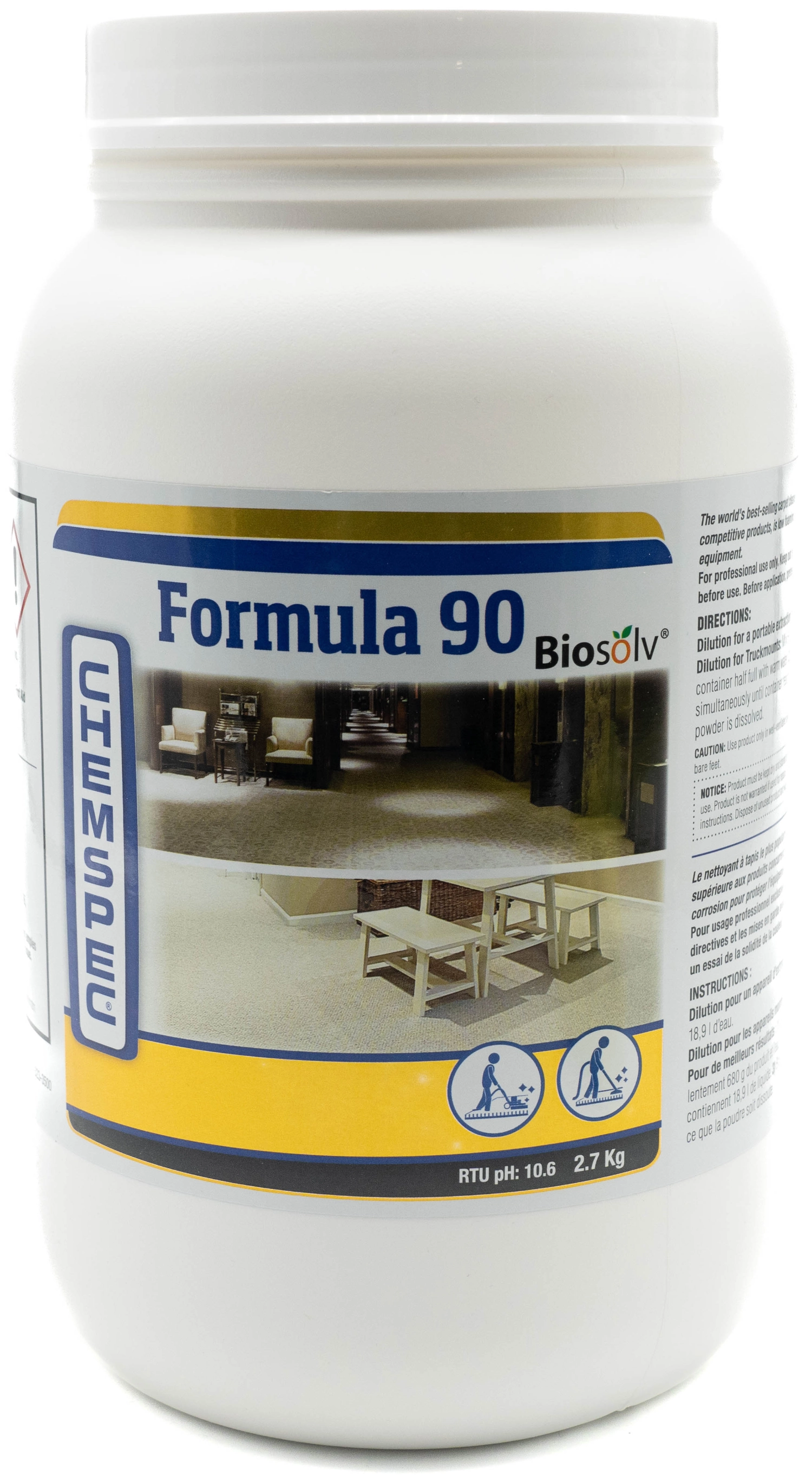 CHEMSPEC Formula 90 Powder - proszek do prania tapicerki materiałowej 2,72kg