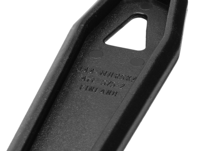 Murska Brass Ice Scraper with robust brass blade for removing ice and frost from vehicle glass