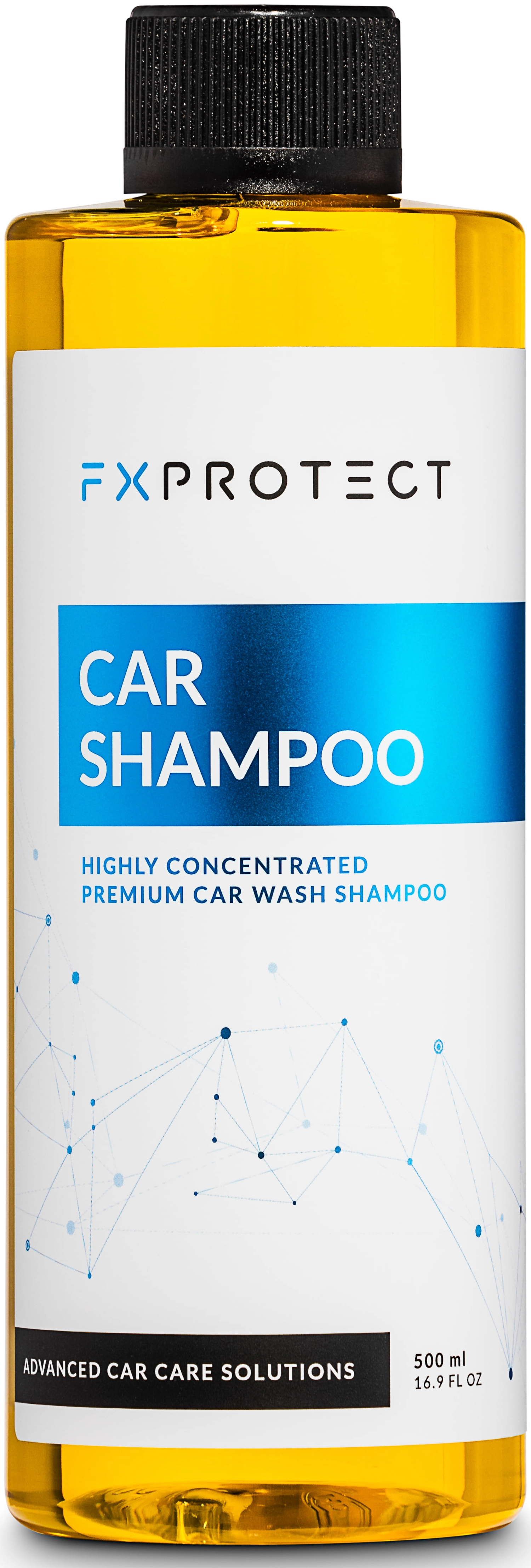 FX PROTECT Degreasing Car Shampoo 500ml bottle for professional paint preparation and grease removal