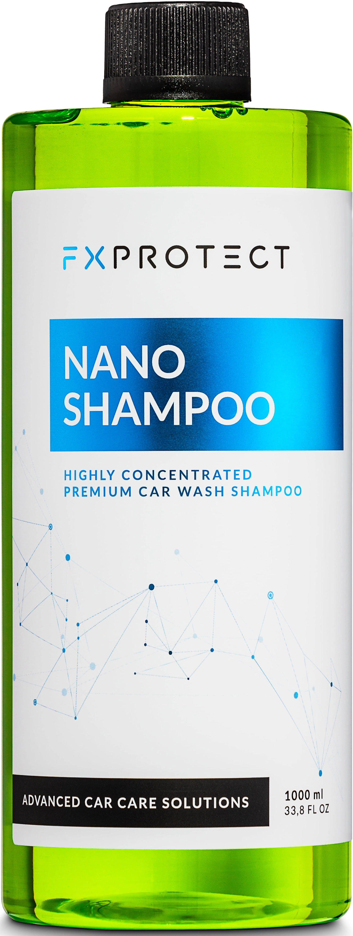 FX PROTECT Car Shampoo with SiO2 Silica 1 litre bottle for pH-neutral vehicle washing
