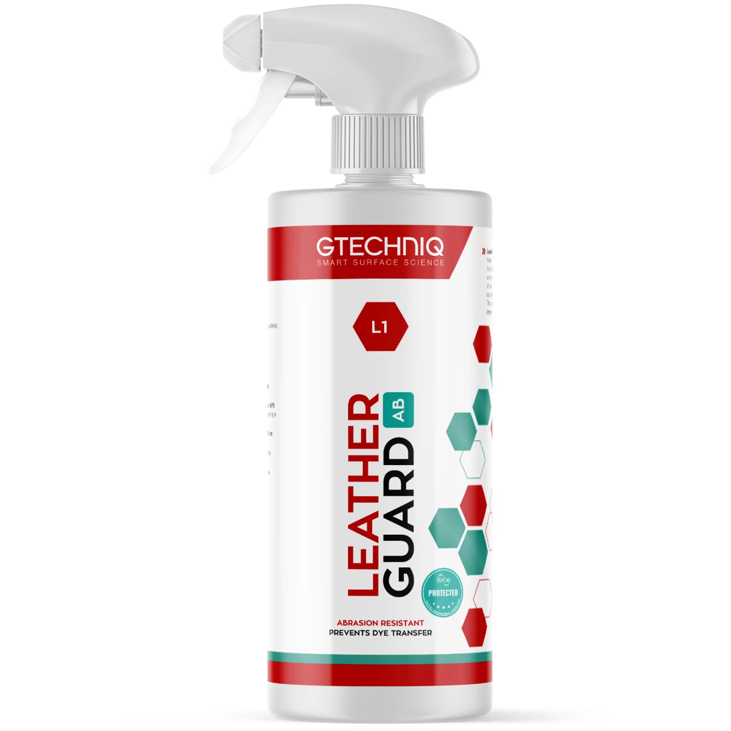 GTECHNIQ L1 AB Leather Guard - chroni skórę przed promieniami UV, transferem brudu itp. 500 ml