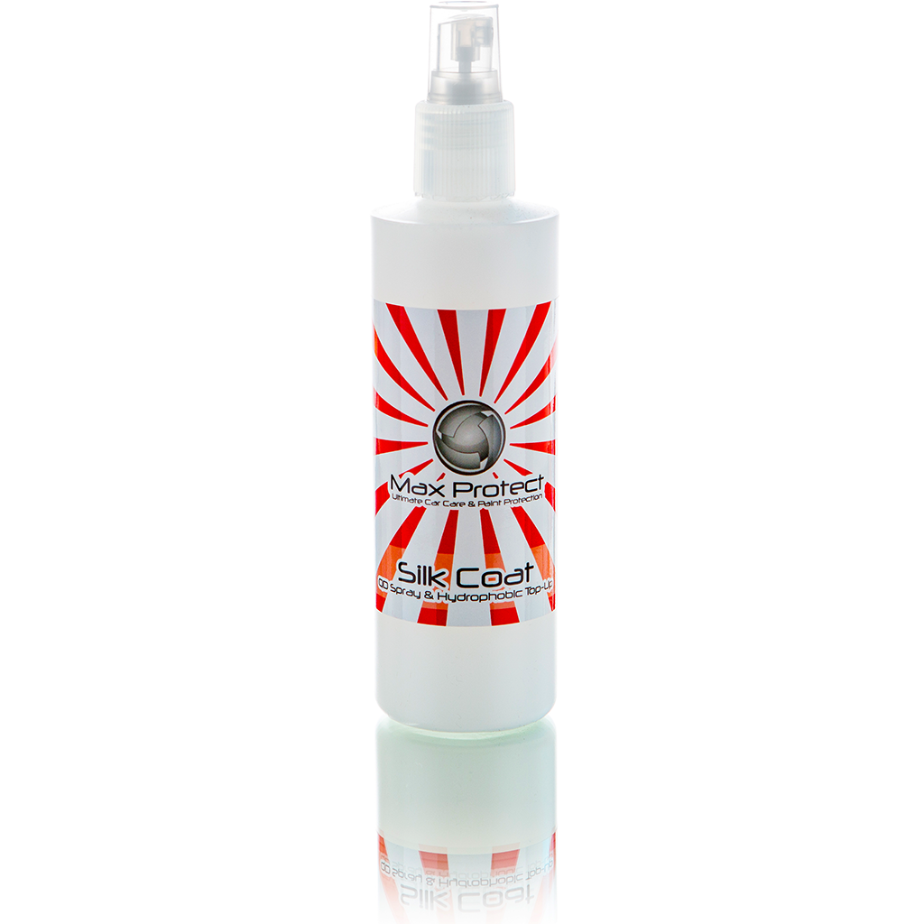 Quick Detailer Reloader 100 ml, Enhances Gloss, Hydrophobic, Color Depth, Max Protect SILK COAT