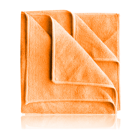 Monster Shine Microfiber Allround orange duk 40x40 cm för buffring av vax och dressing