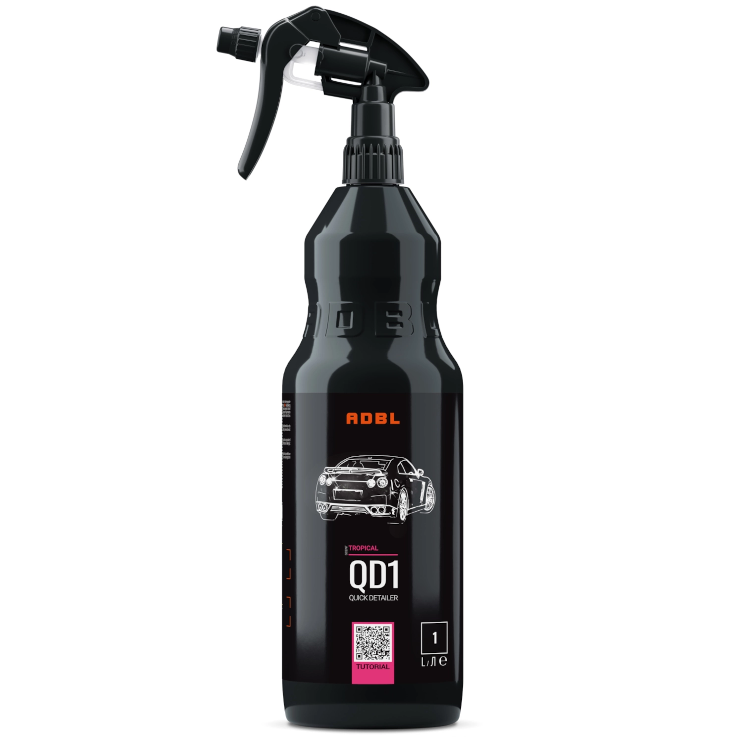 ADBL Quick Detailer 1L synthetic quick gloss product for paint maintenance and care