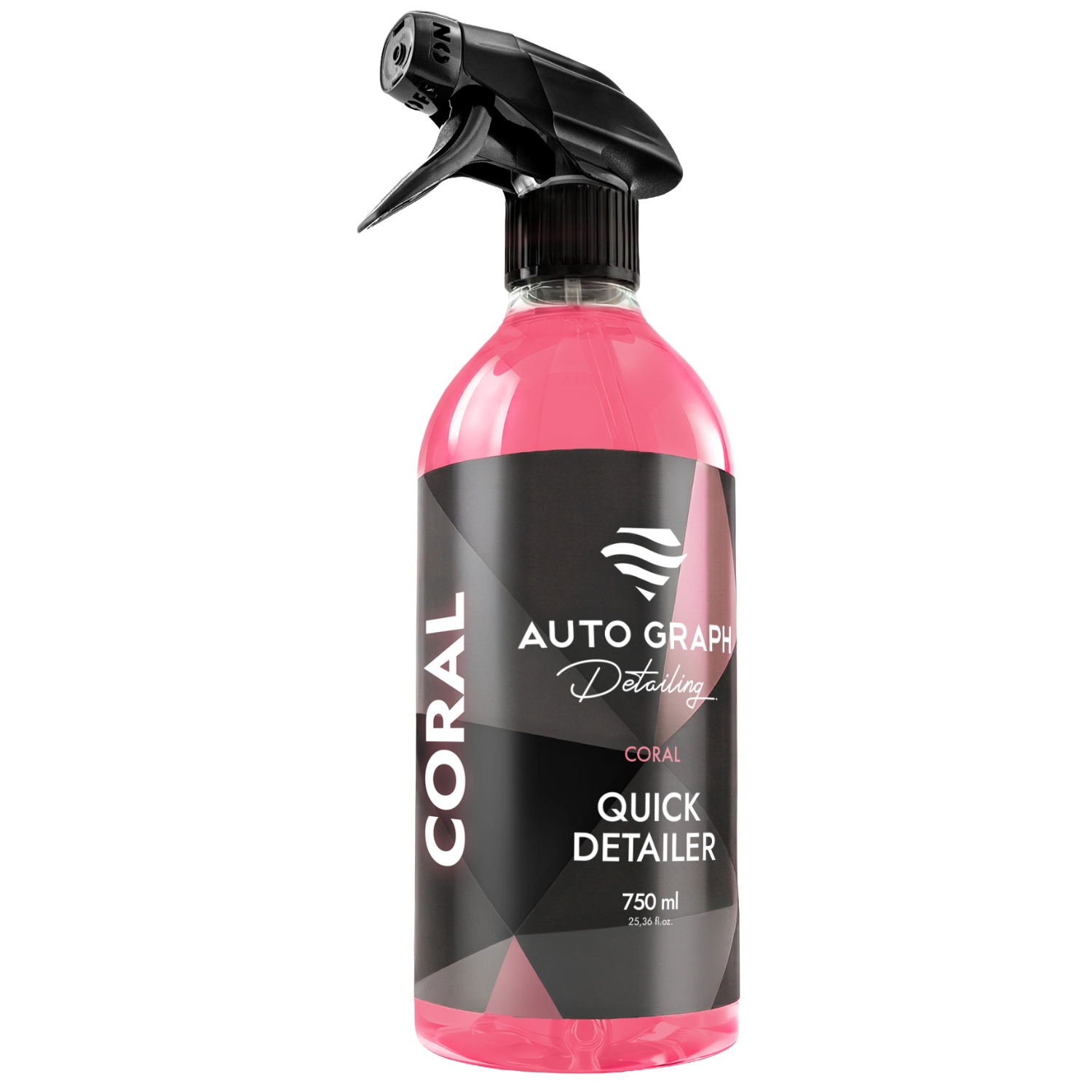 Auto Graph Quick Detailer sprayflaska 750ml för lackförfriskning och hydrofob ytbeläggning