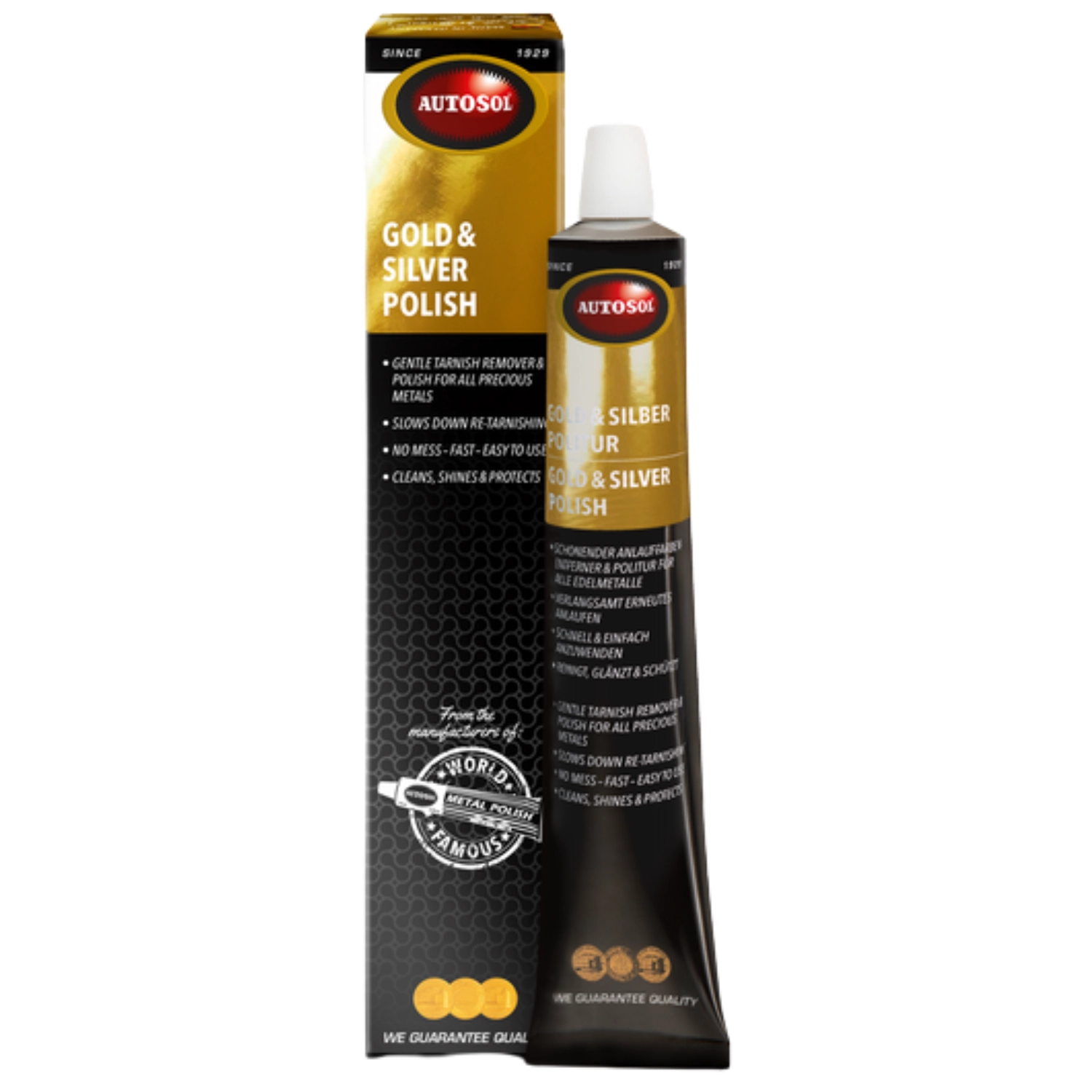 AUTOSOL polishing paste tube 75ml for gold, silver and precious metals