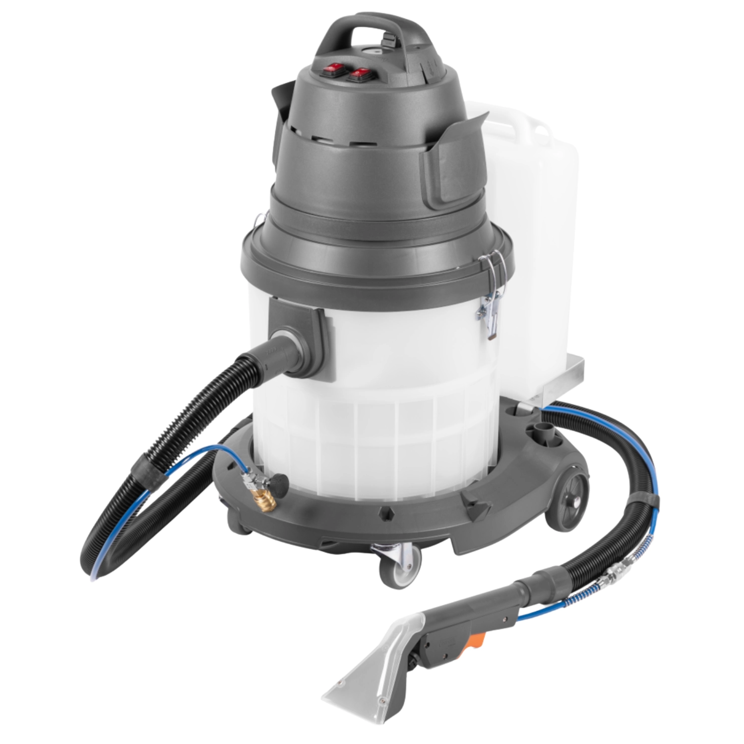 MASTER PROFI KAT01451 professional extraction vacuum 1870W with 30L tank for deep cleaning car upholstery and carpets