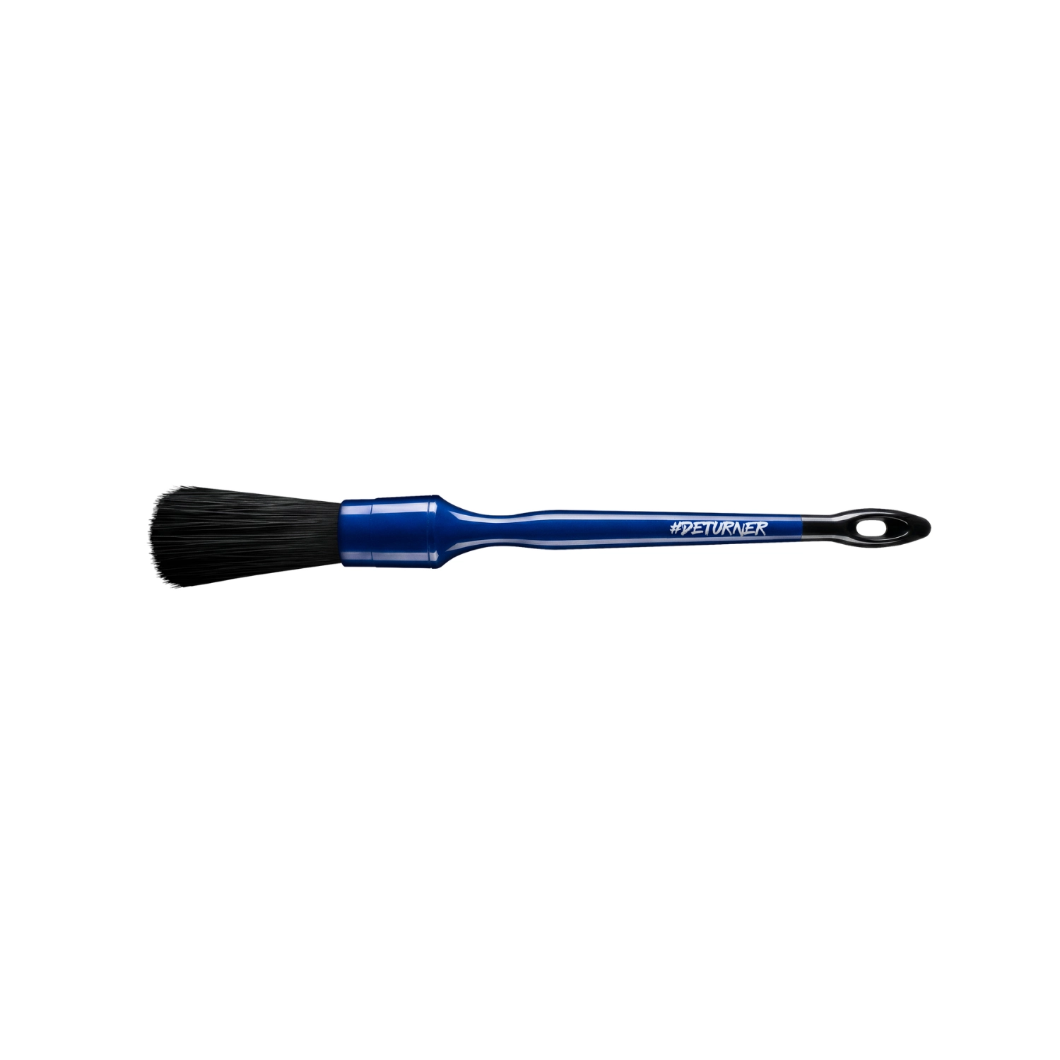 Deturner Black Brush 16mm detaljpensel med ergonomiskt handtag för skonsam autodetailing