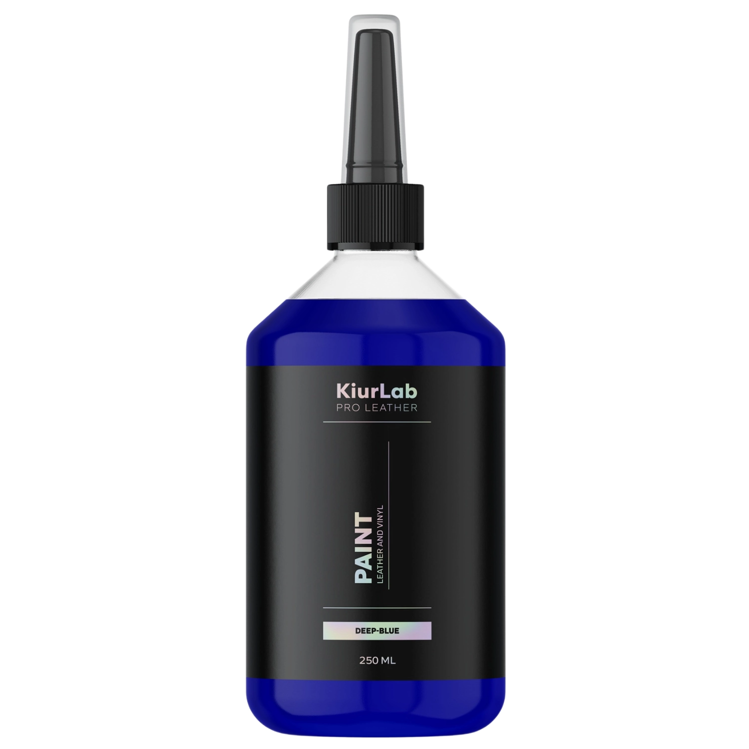 KiurLab Leather and Vinyl Paint Dark Blue 250ml water-based professional paint