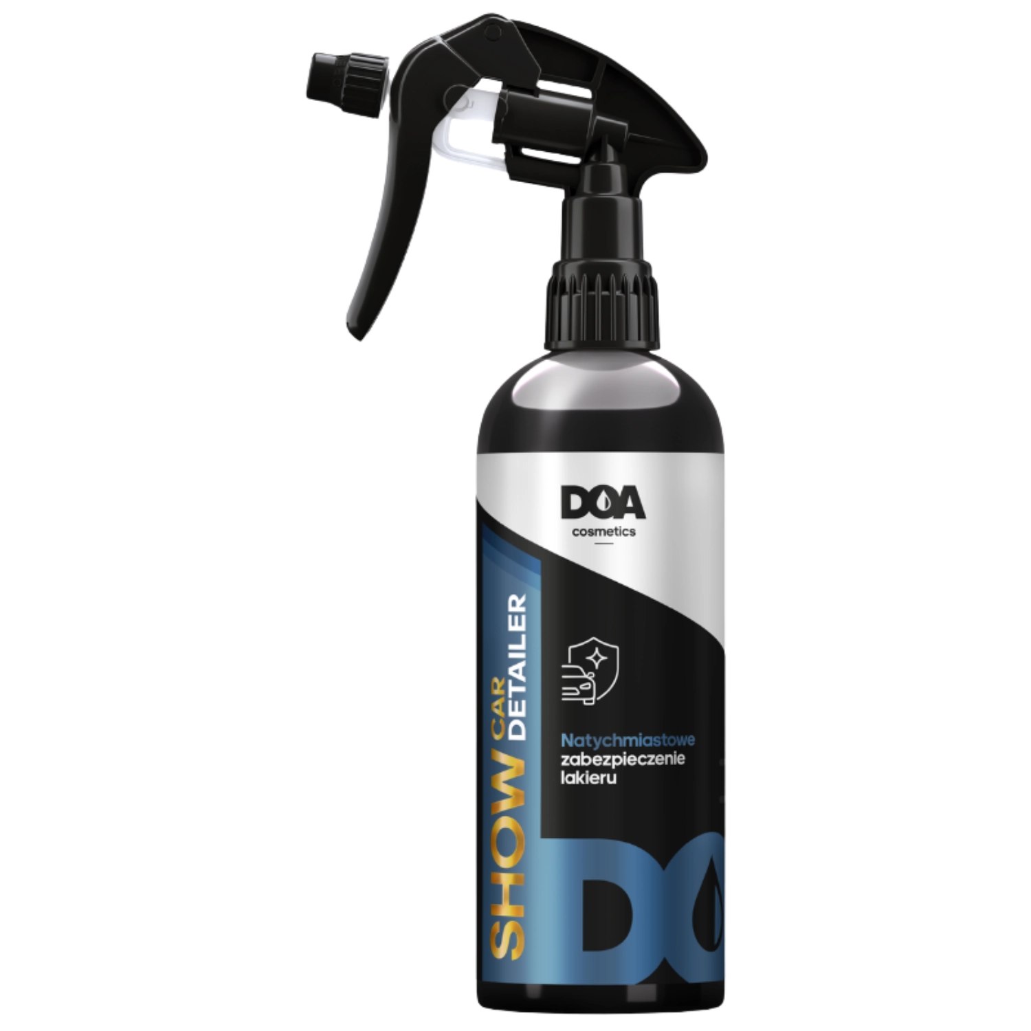 DOA Show Car Quick Detailer 500ml sprayflaska för snabbglans och hydrofobisk effekt på billack