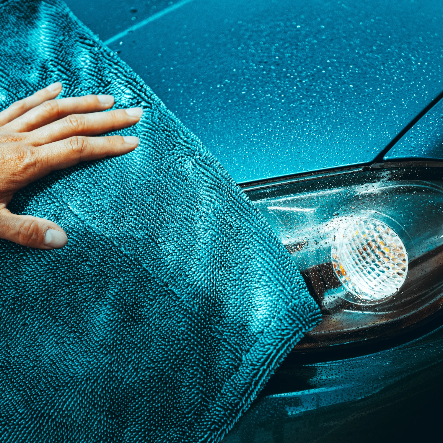 FX PROTECT Mini Dry Master Towel microfibre drying towel 45x60cm 1100gsm for paintwork drying