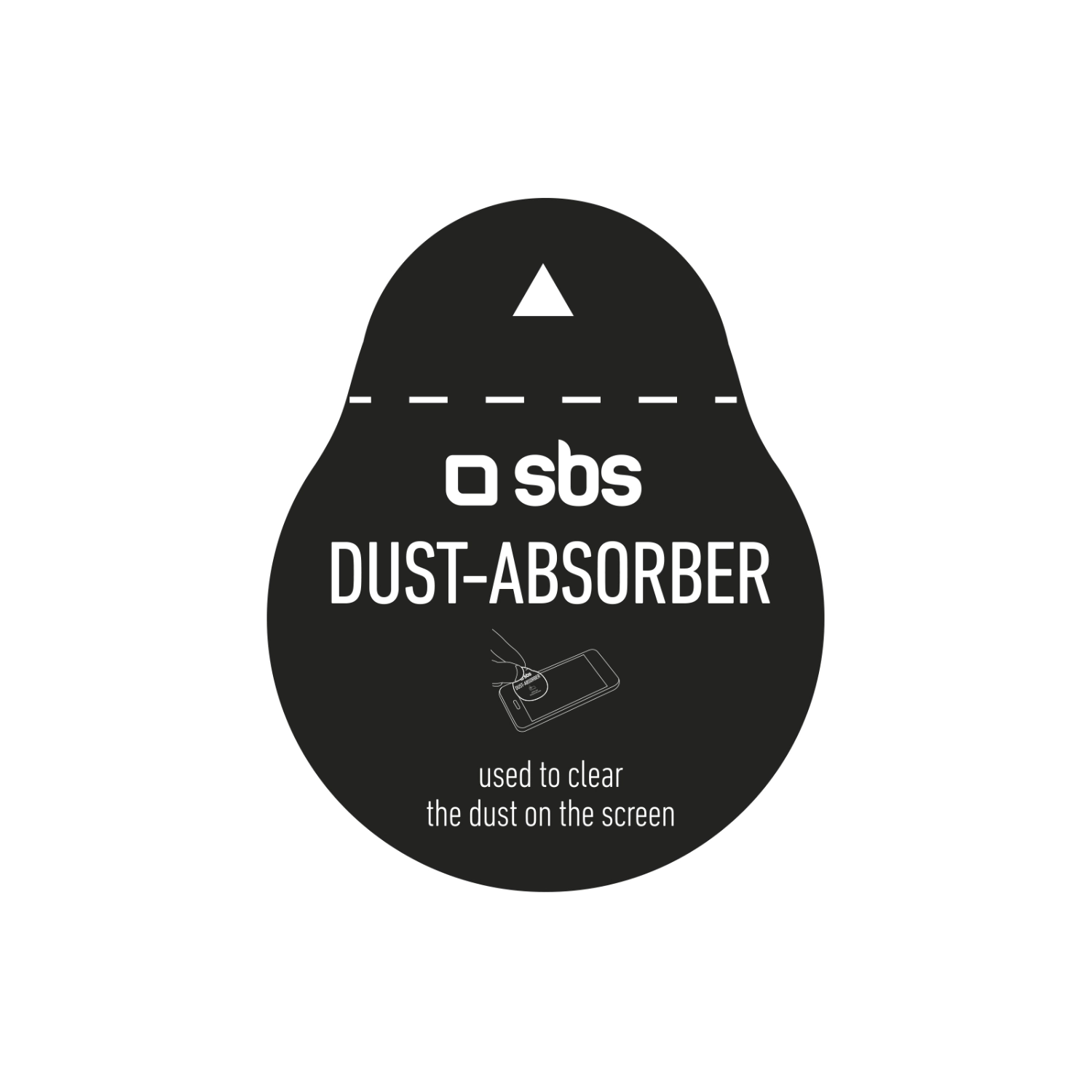 SBS Fast Skin dust removal stickers 28-pack for screens, windows and camera lenses