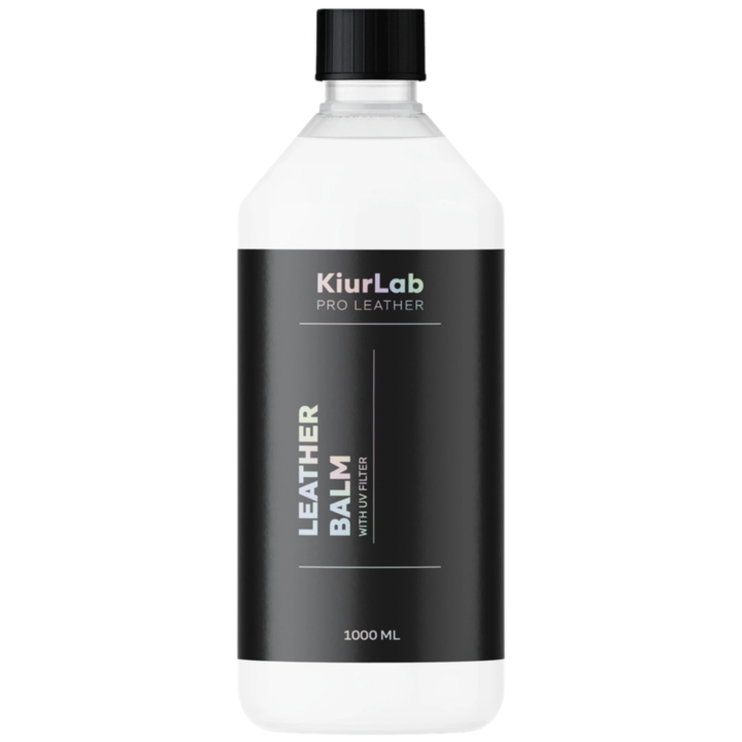 KiurLab Leather Balm 1L näringskräm för läder med UV-skydd för bilklädsel och möbler